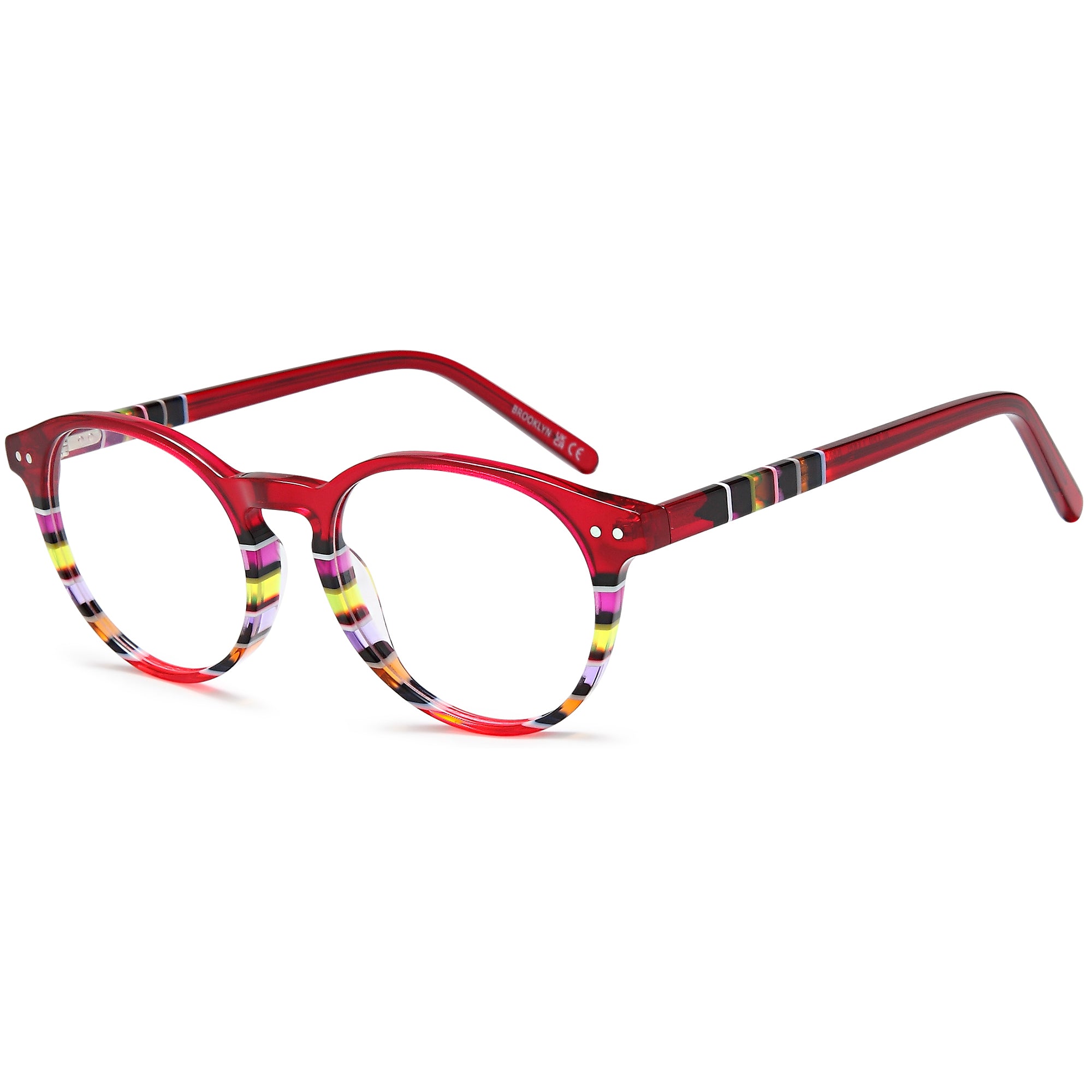 Brooklyn Black Label DB9948 Plastic Glasses – Unisex Full Rim Eyewear