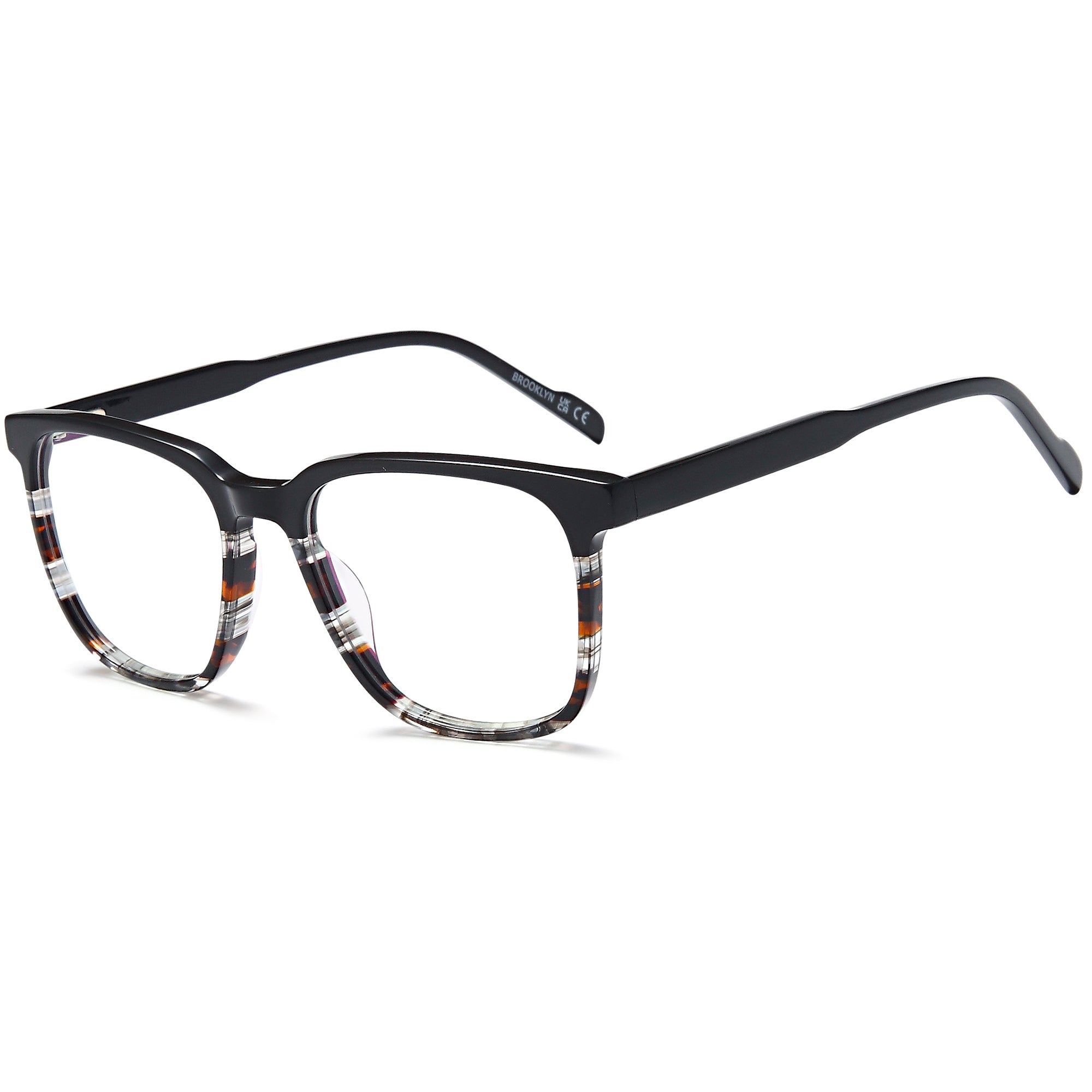 Brooklyn Black Label DB9951 Plastic Glasses – Men Full Rim Eyewear