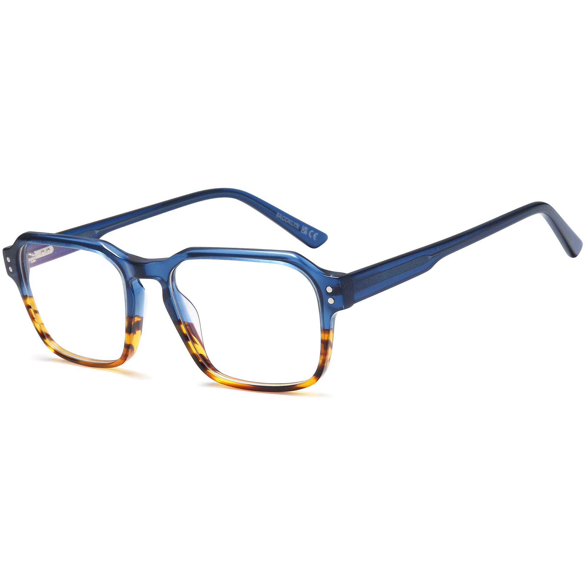 Brooklyn Black Label DB9961 Plastic Glasses – Men Full Rim Eyewear