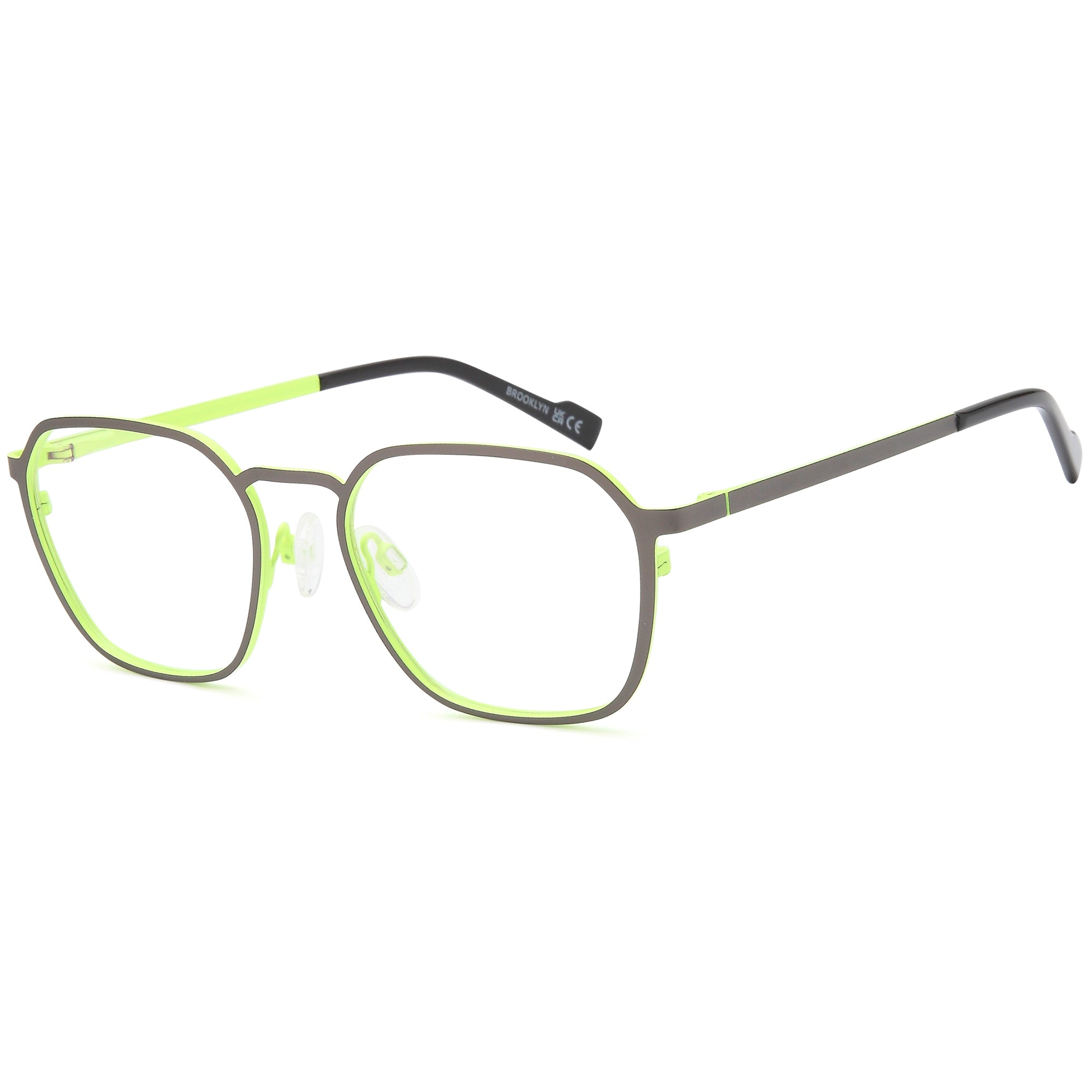 Brooklyn Black Label DB9965 Metal Glasses – Unisex Full Rim Eyewear