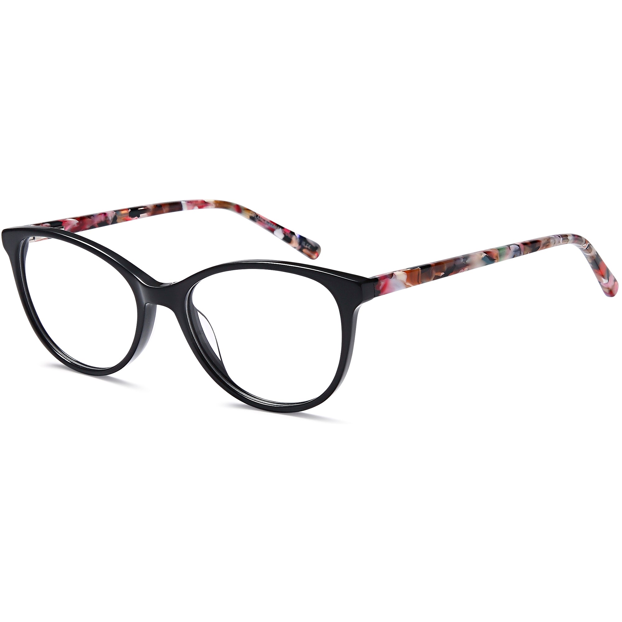 Delancy DEL171 Black Square Plastic Glasses – Women Full Rim Eyewear