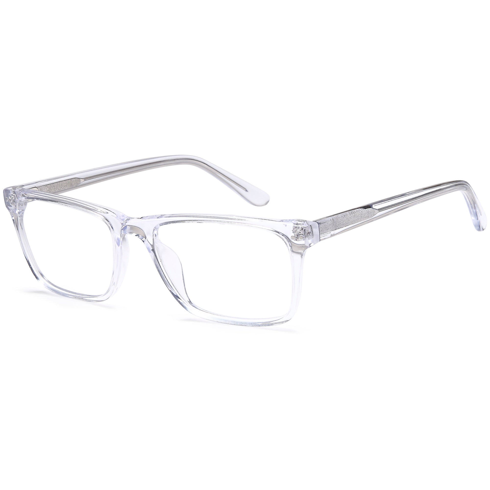 Green Vision GREEN01 Crystal Plastic Glasses – Men Full Rim Eyewear