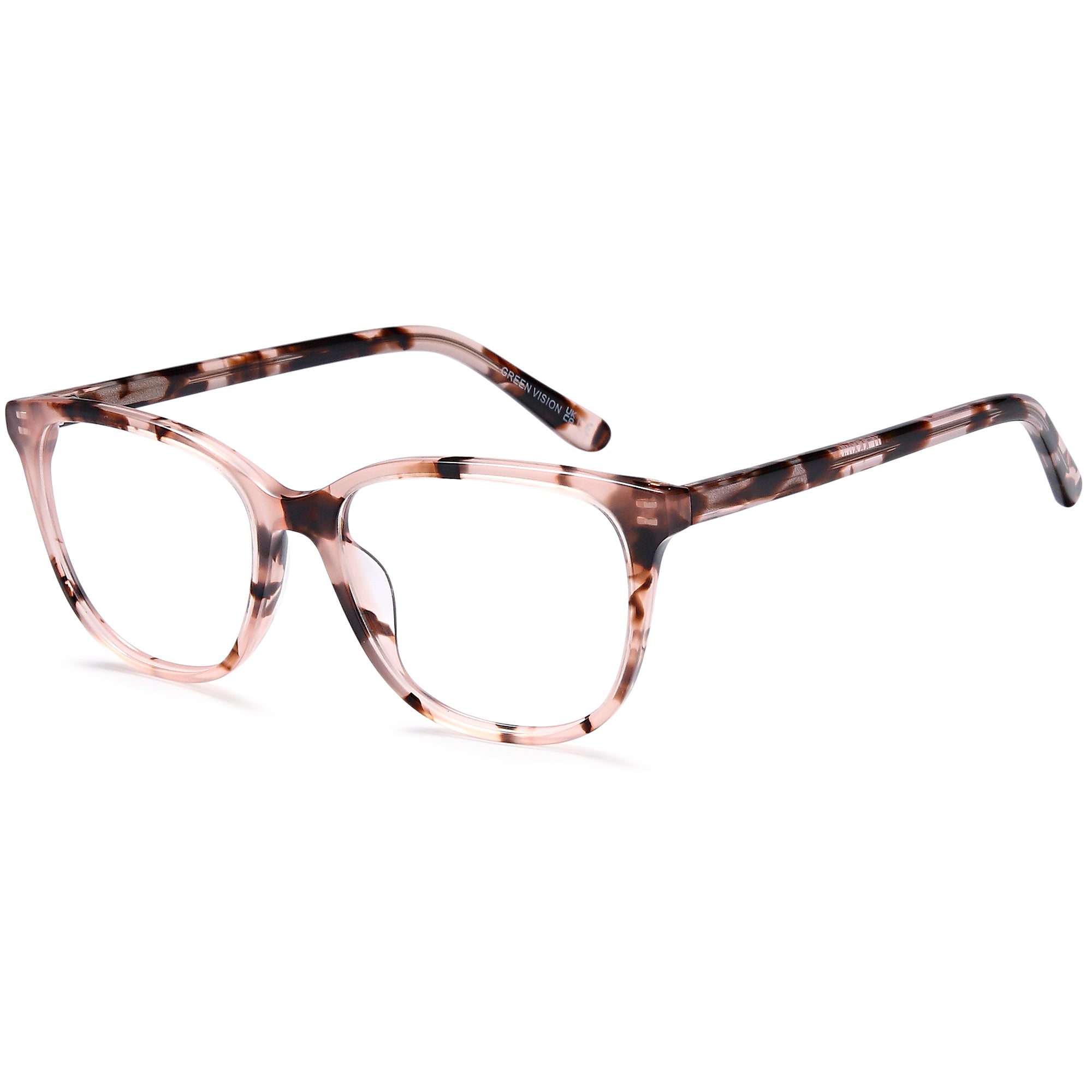 Green Vision GREEN11 Brown Plastic Glasses – Women Full Rim Eyewear