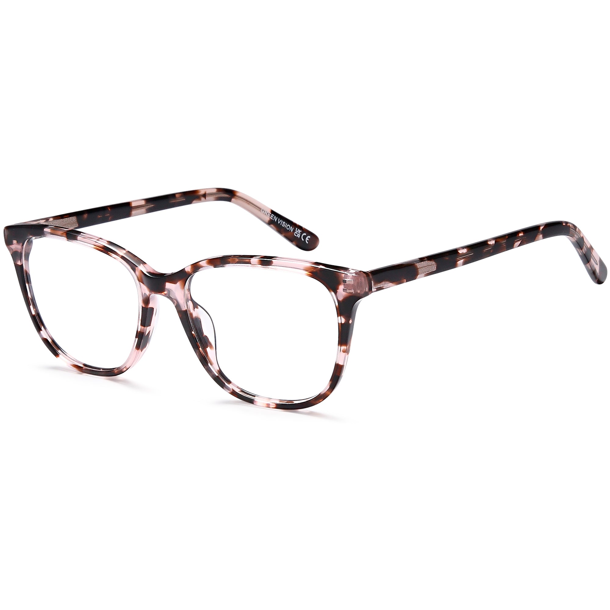 Green Vision GREEN11 Purple Plastic Glasses – Women Full Rim Eyewear