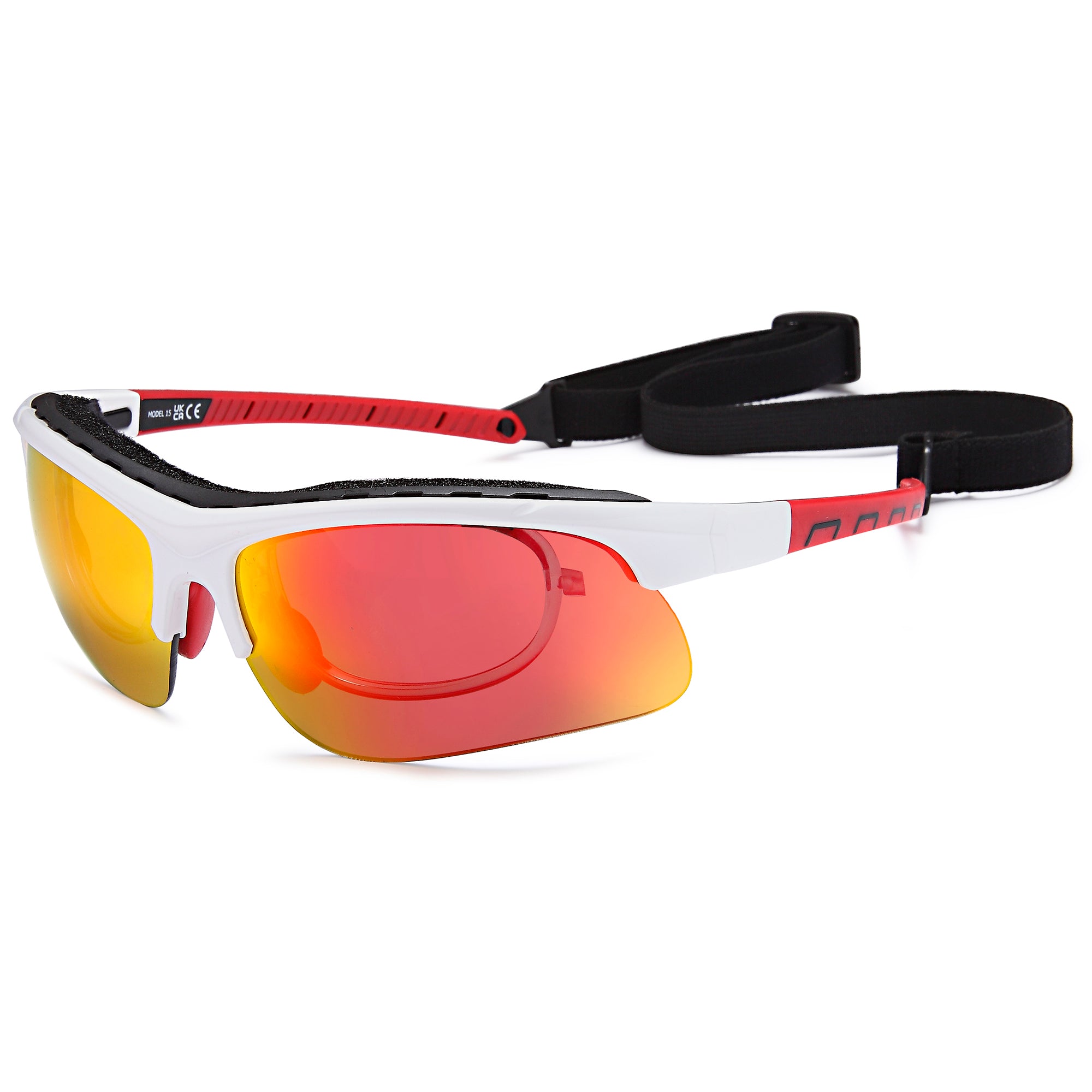 4 Sport MODEL15 Grey Plastic Glasses – Unisex Full Rim Eyewear