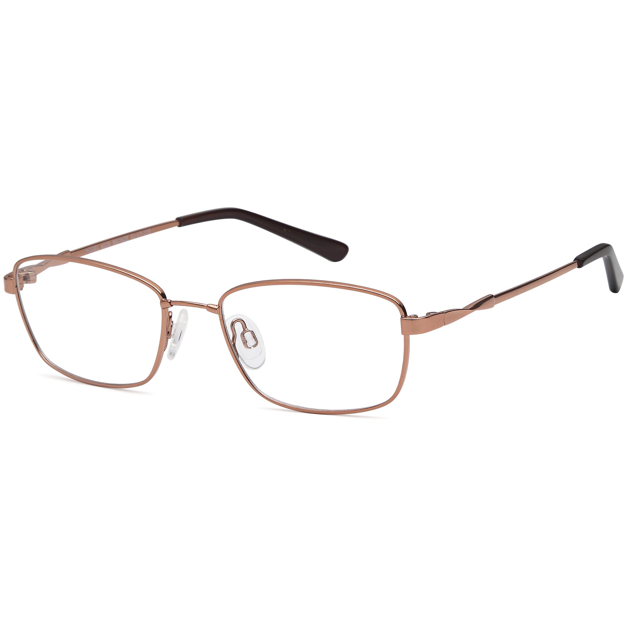 Flexit MODEL6039 Bronze Square Metal Glasses – Women Full Rim Eyewear
