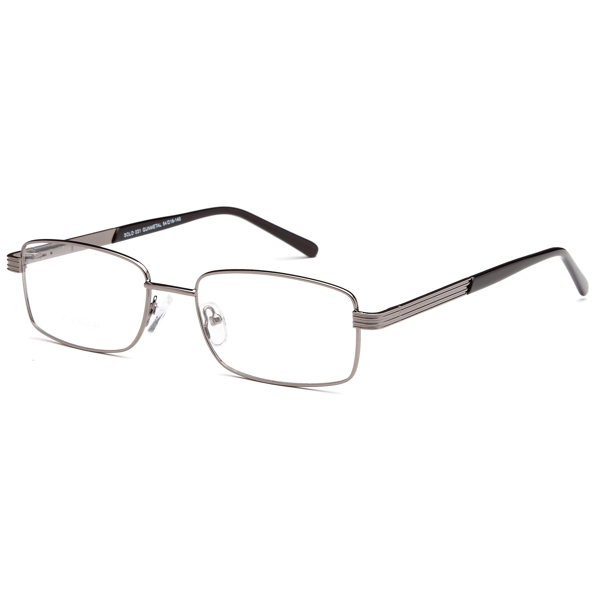 Solo SOLO 031 Gun Metal Glasses – Men Full Rim Eyewear