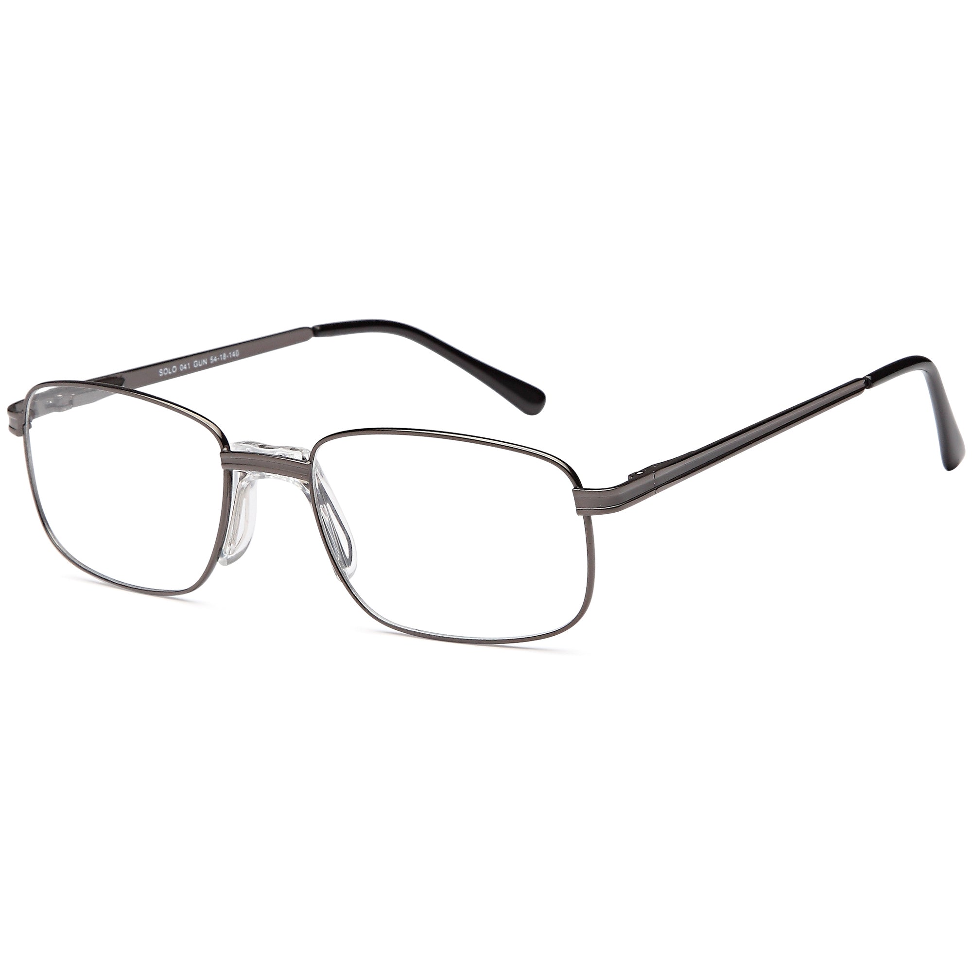 Solo SOLO 041 Gun Metal Glasses – Men Full Rim Eyewear