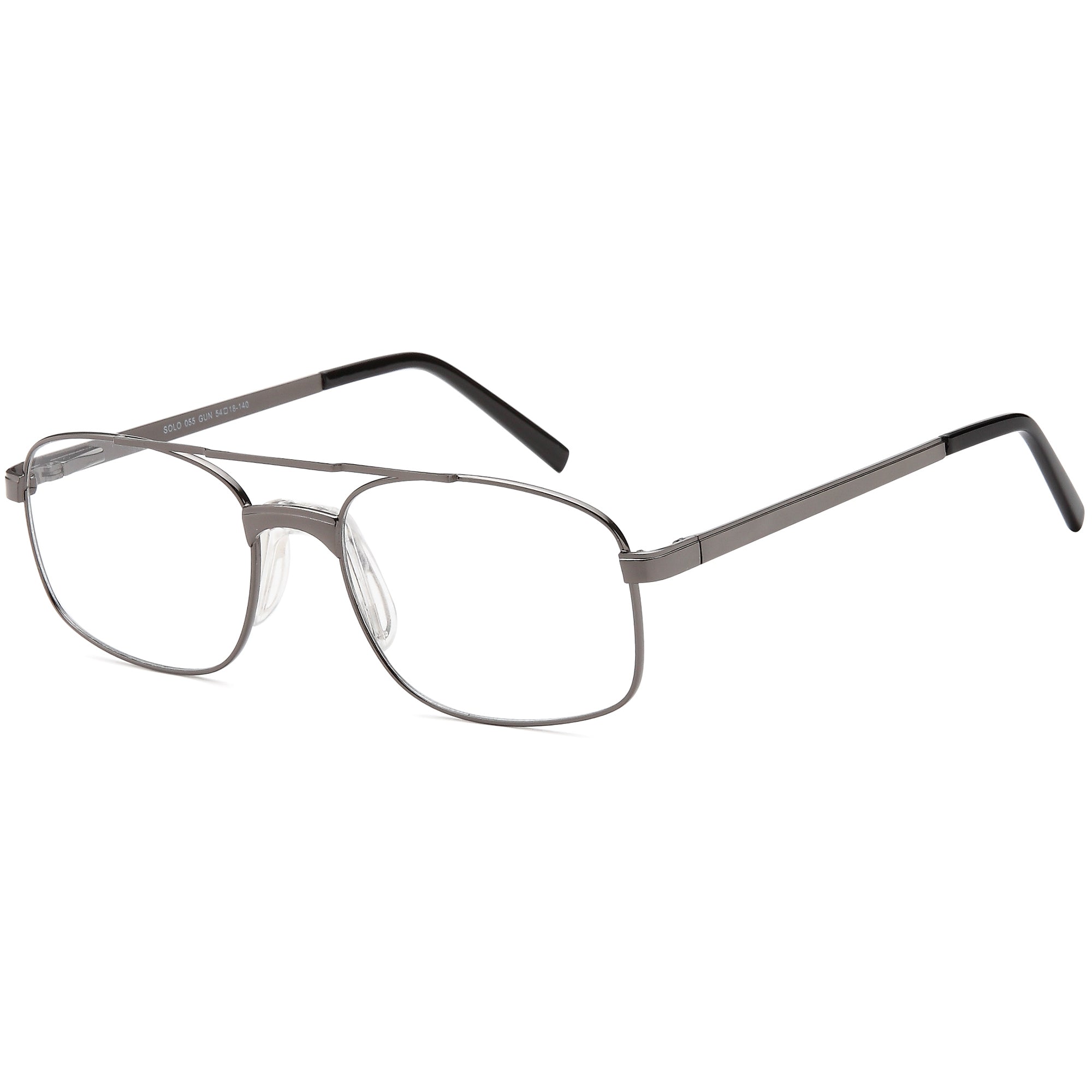 Solo SOLO 055 Gun Metal Glasses – Men Full Rim Eyewear