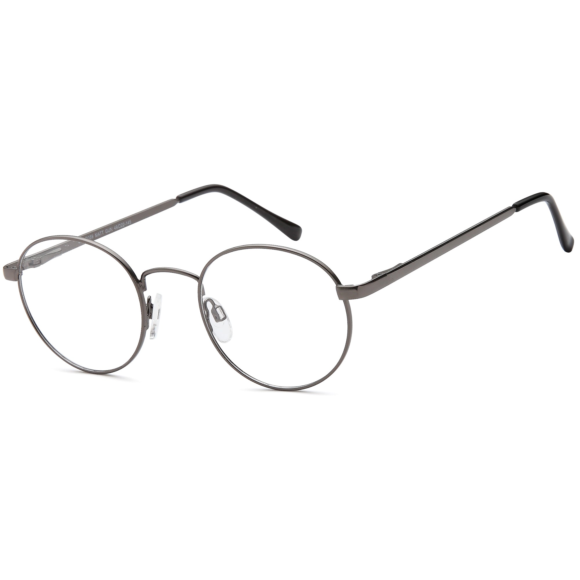 Solo SOLO 059 Matt Metal Glasses – Unisex Full Rim Eyewear