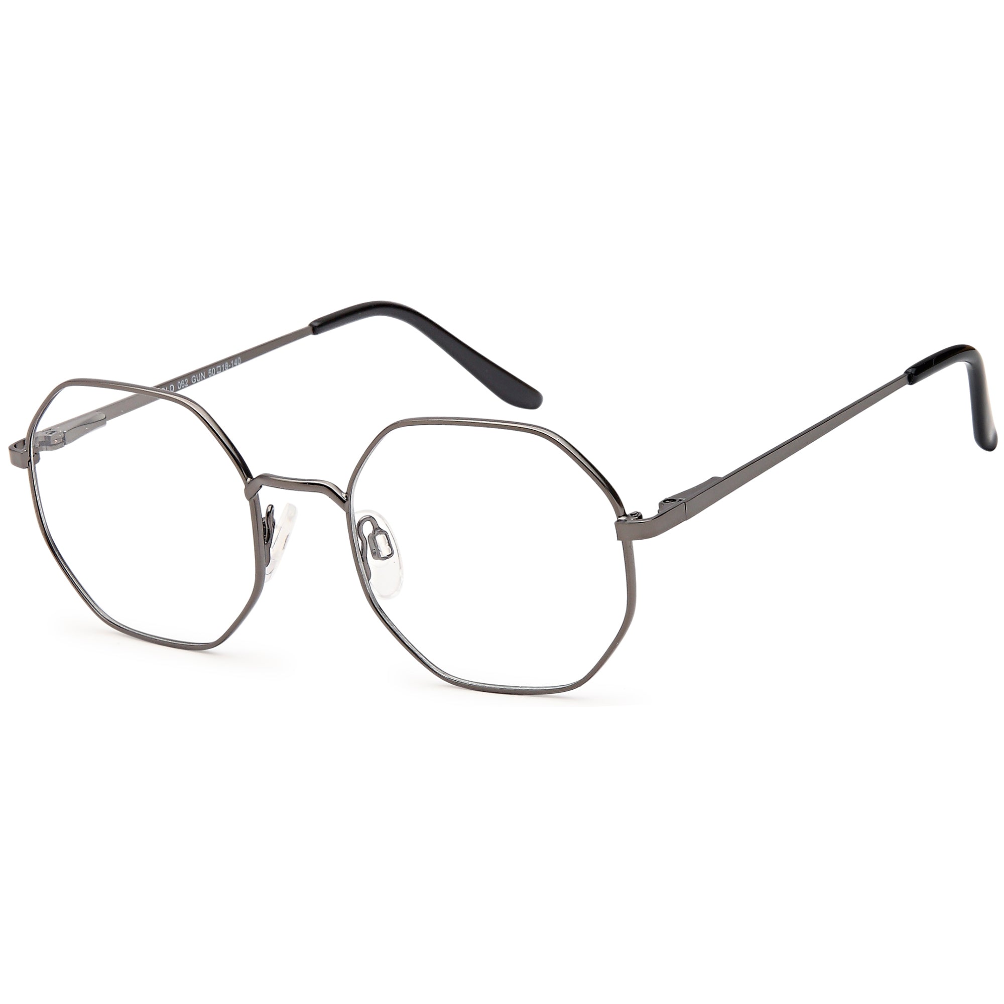 Solo SOLO 062 Gun Metal Glasses – Unisex Full Rim Eyewear