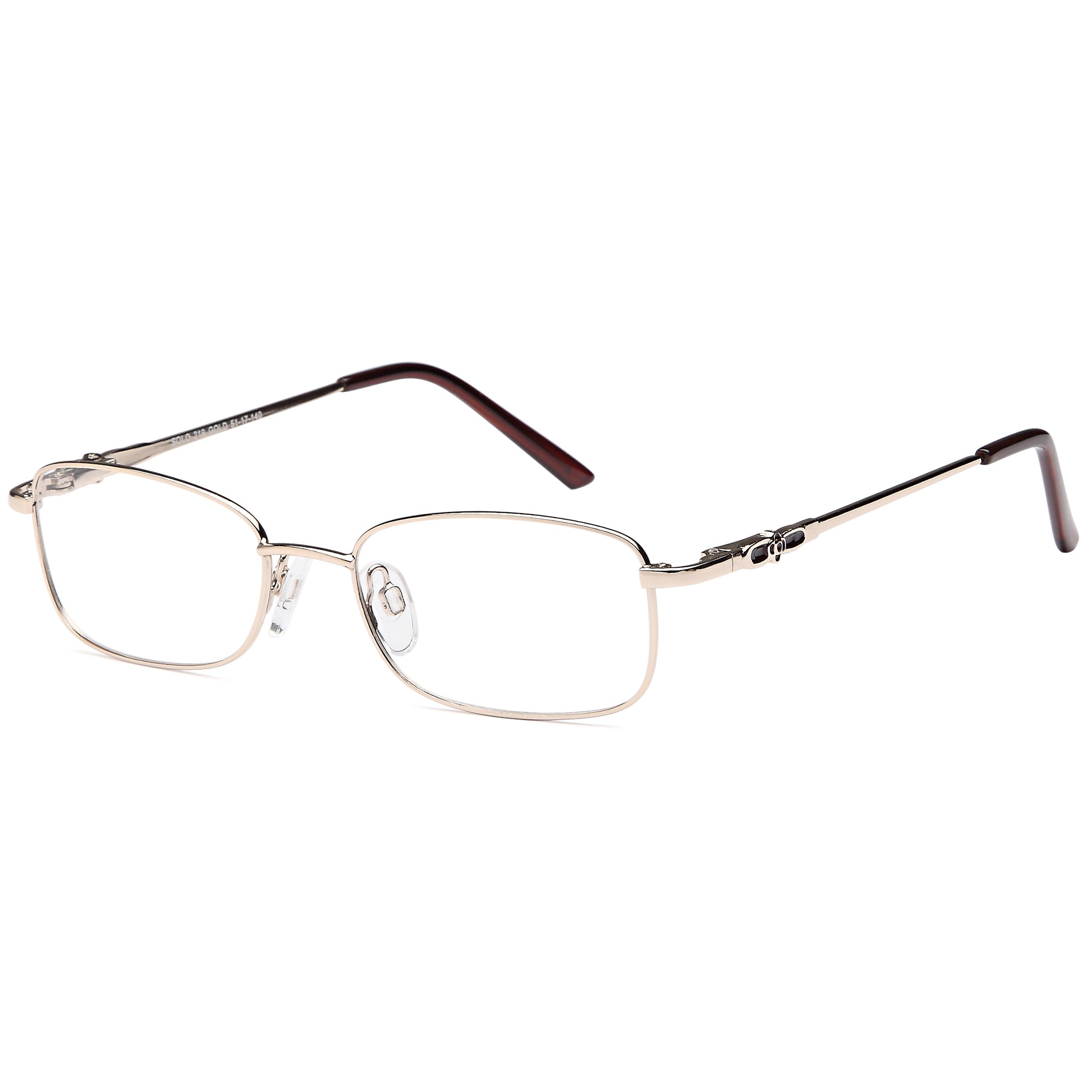 Solo SOLO 219 Gold Metal Glasses – Women Full Rim Eyewear