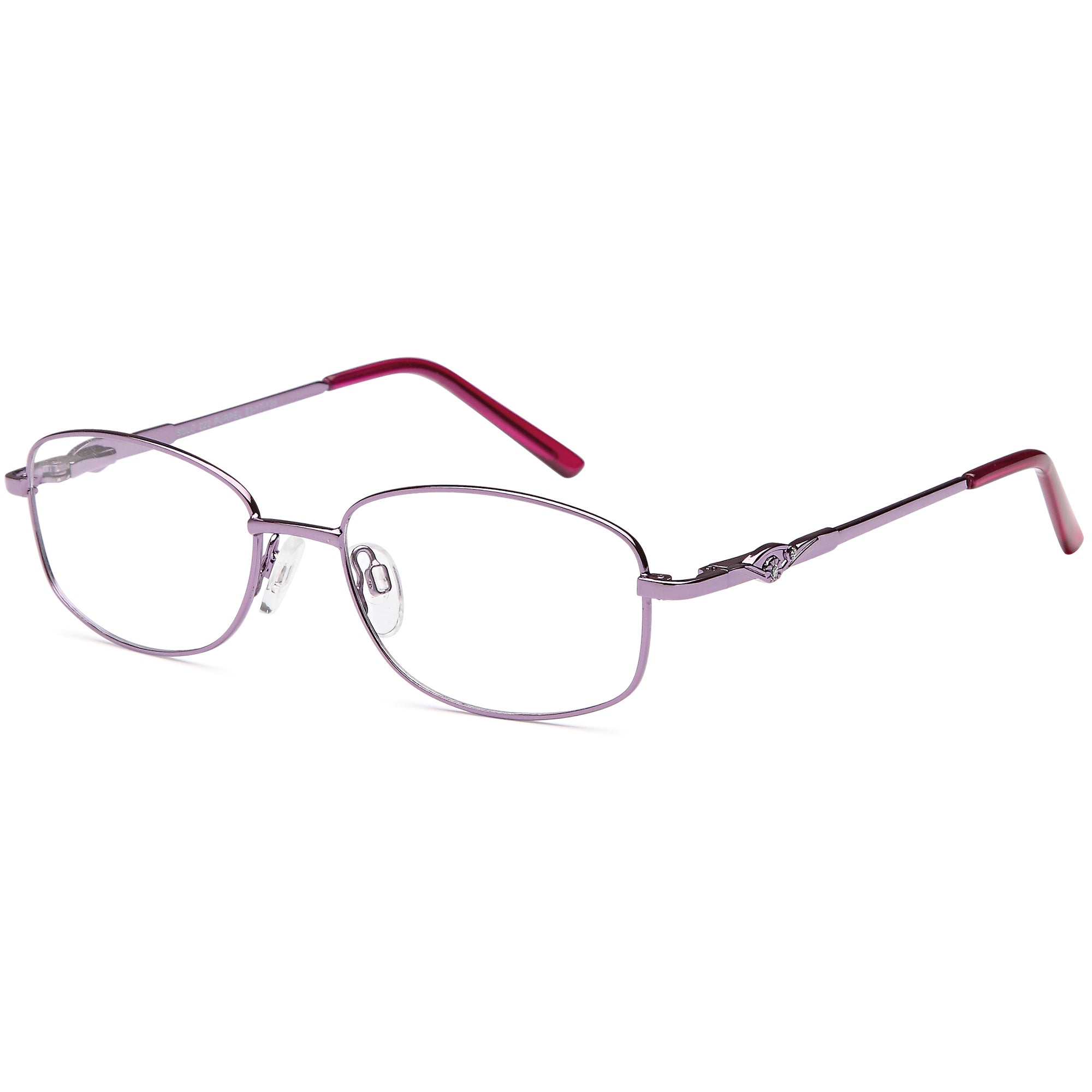 Solo SOLO 222 Purple Metal Glasses – Women Full Rim Eyewear