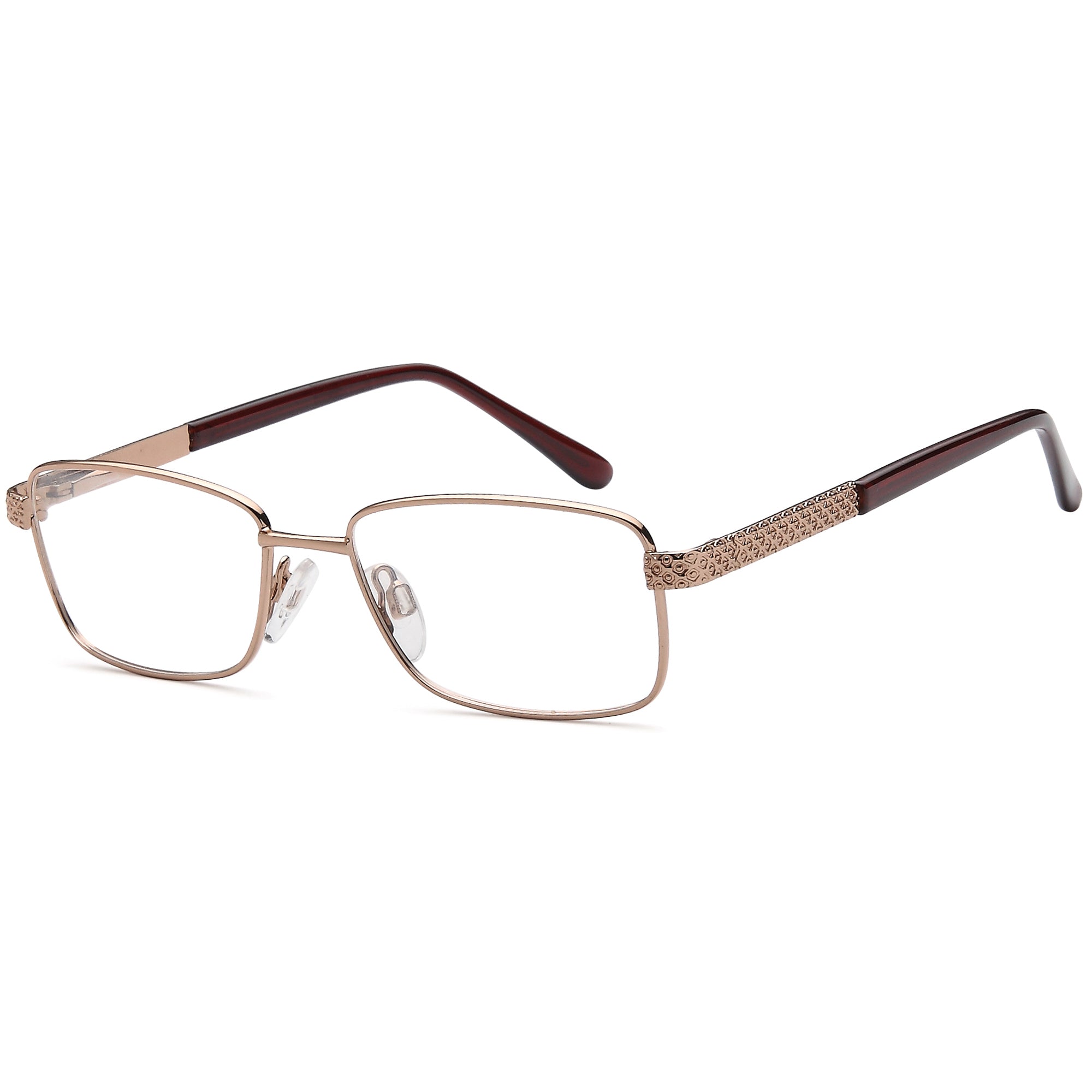 Solo SOLO 225 Bronze Metal Glasses – Women Full Rim Eyewear
