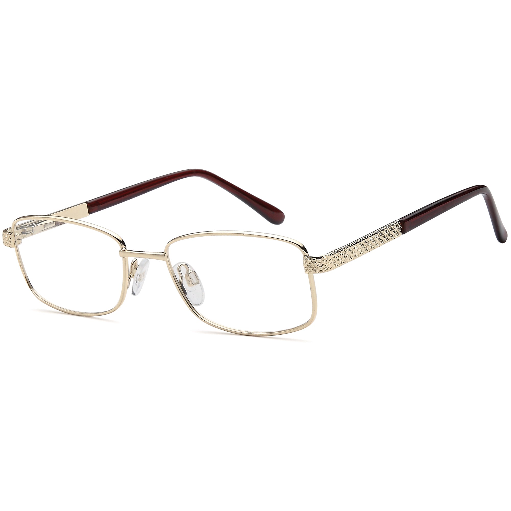 Solo SOLO 225 Gold Metal Glasses – Women Full Rim Eyewear