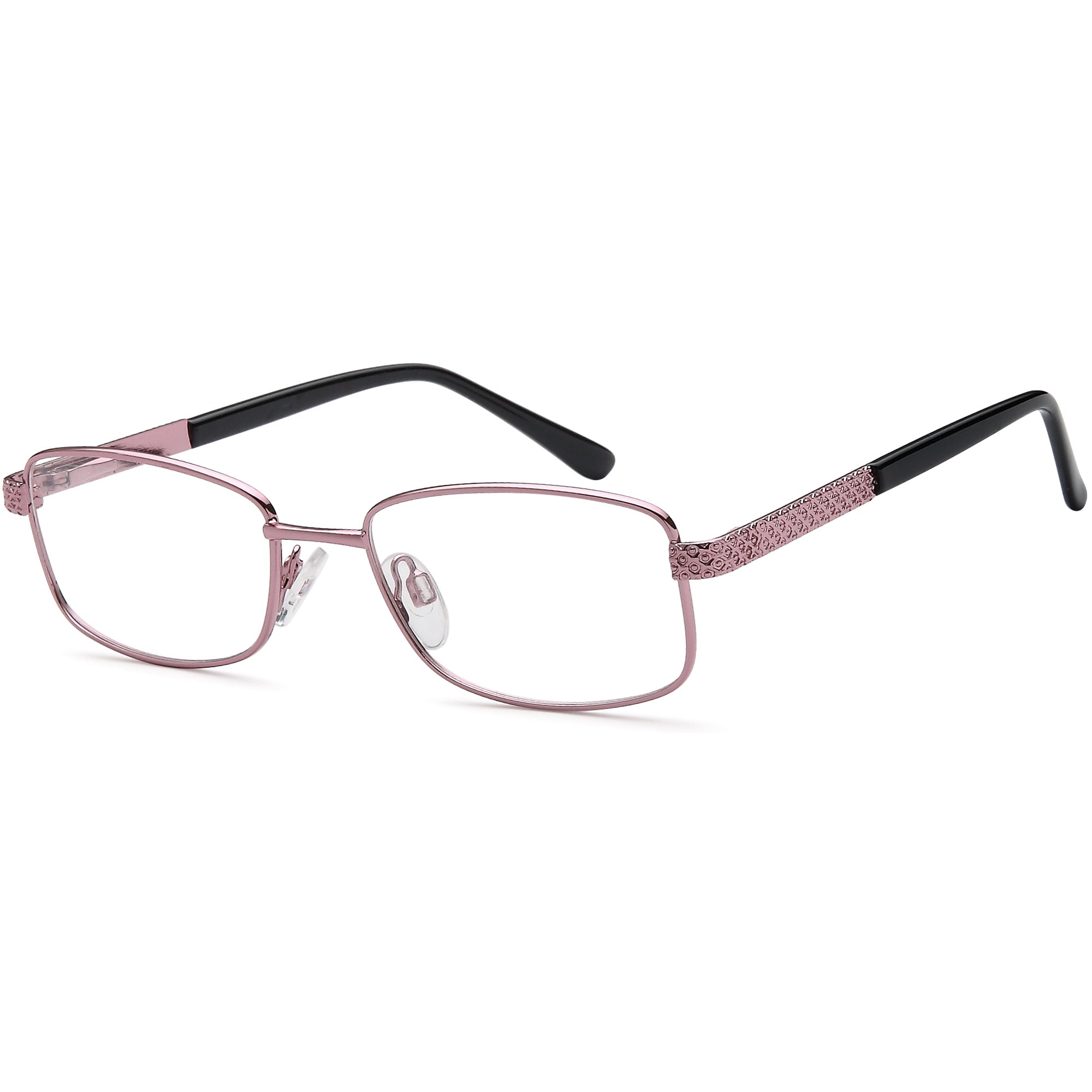 Solo SOLO 225 Pink Metal Glasses – Women Full Rim Eyewear