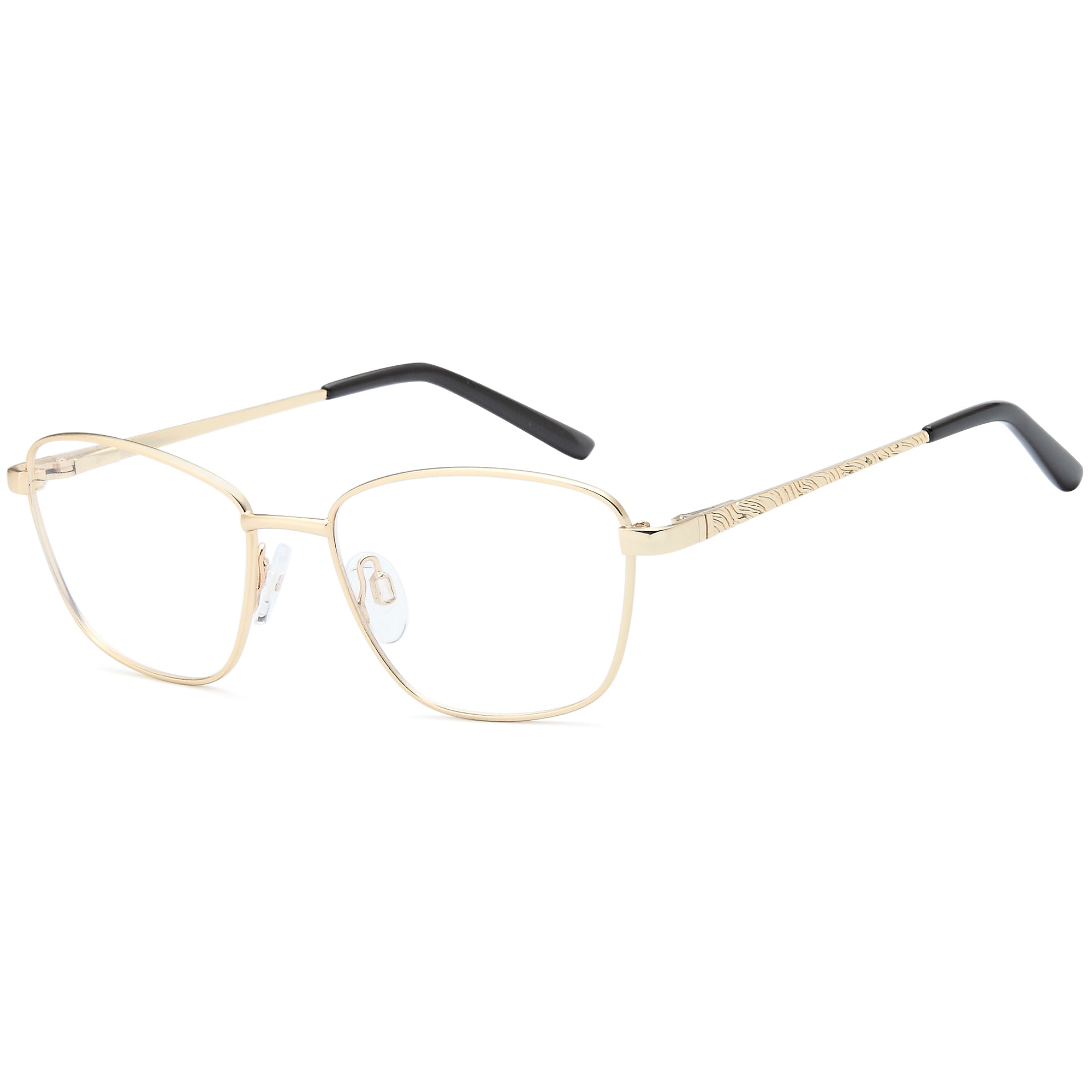 Solo SOLO 231 Gold Metal Glasses – Women Full Rim Eyewear