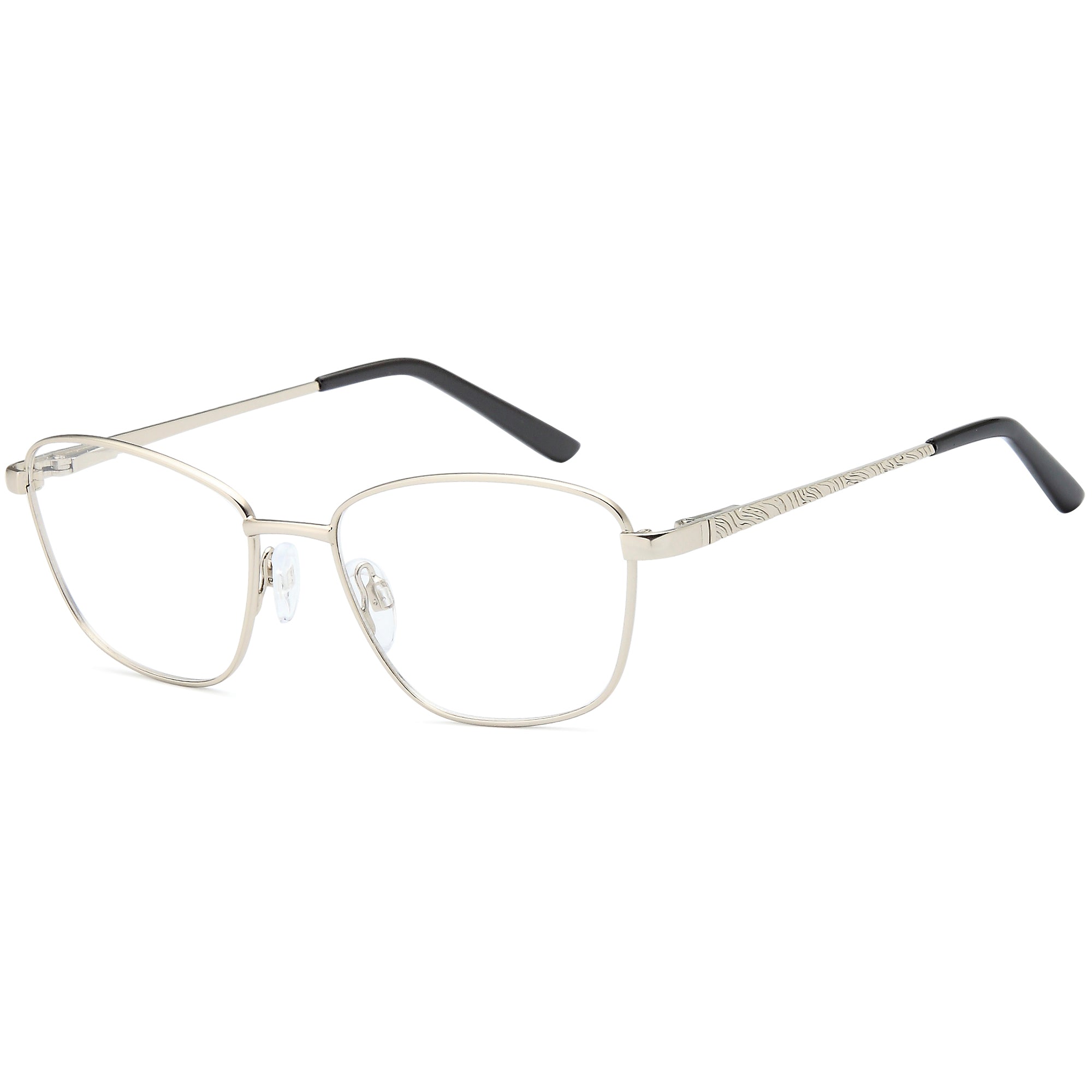 Solo SOLO 231 Silver Metal Glasses – Women Full Rim Eyewear