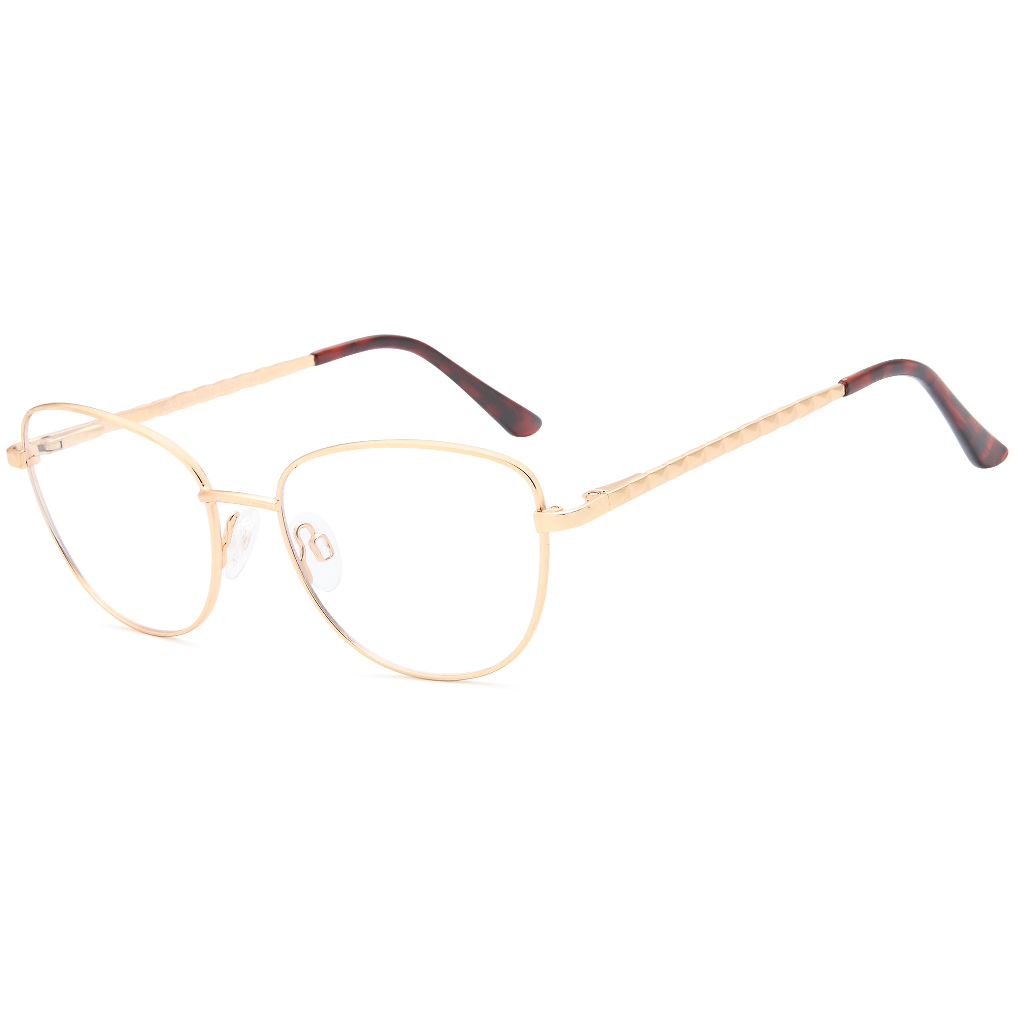 Solo SOLO 232 Gold Metal Glasses – Women Full Rim Eyewear