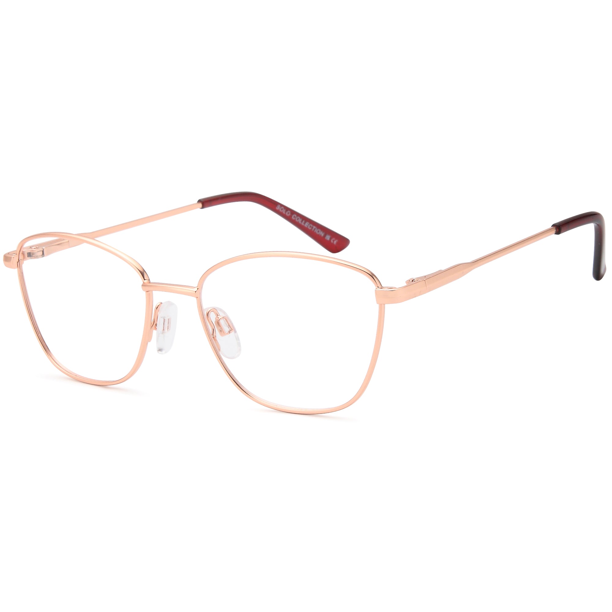 Solo SOLO 233 Rose Metal Glasses – Women Full Rim Eyewear