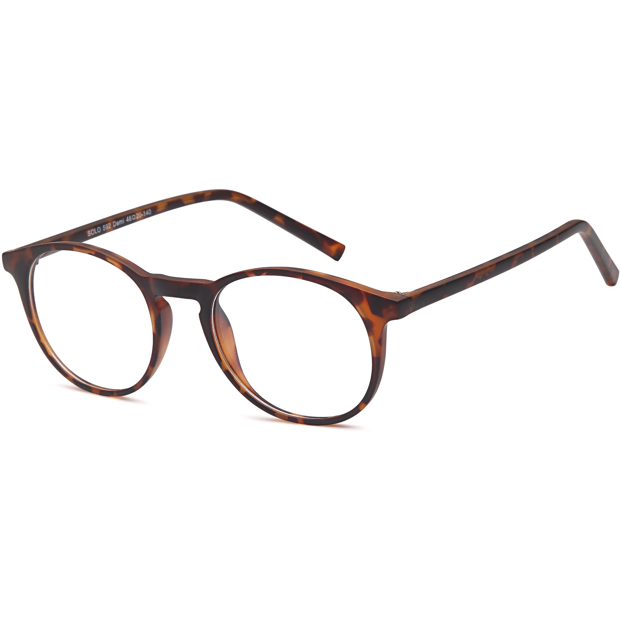 Solo SOLO 592 Demi Plastic Glasses – Unisex Full Rim Eyewear
