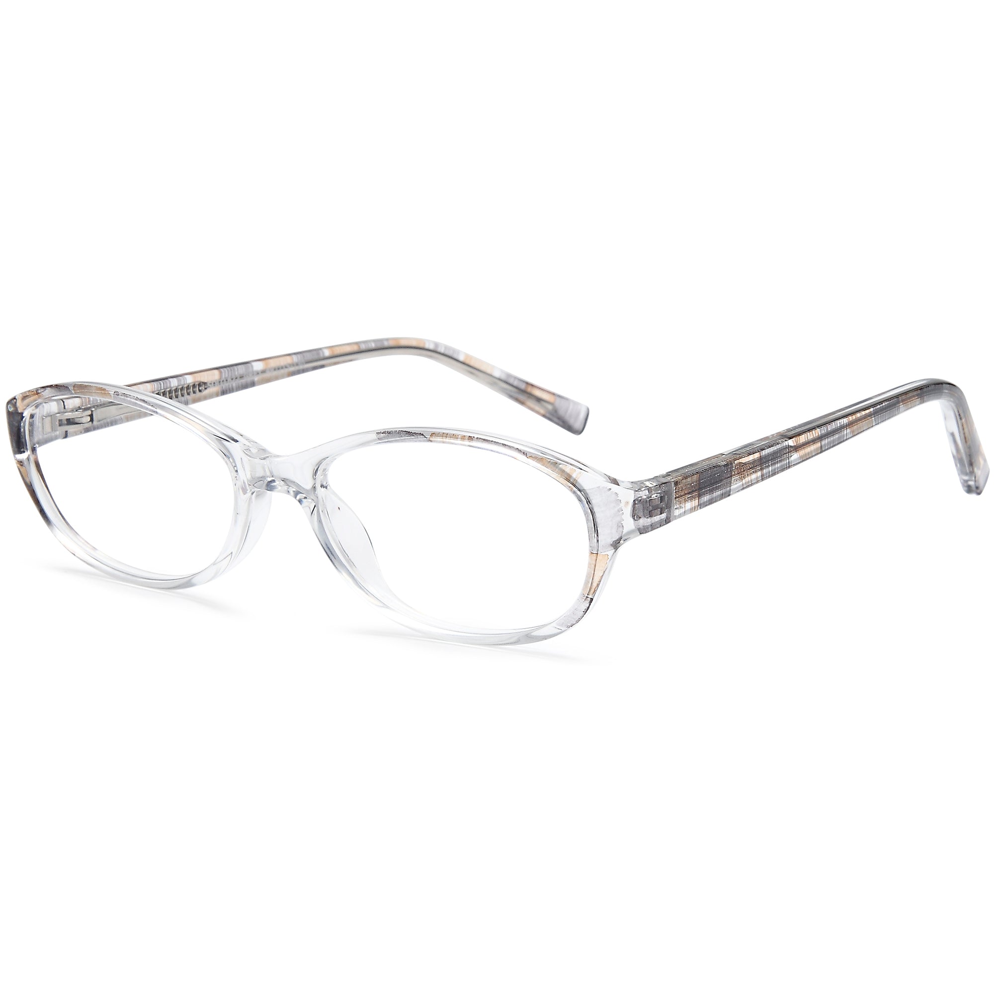 Solo SOLO 622 Grey Plastic Glasses – Women Full Rim Eyewear