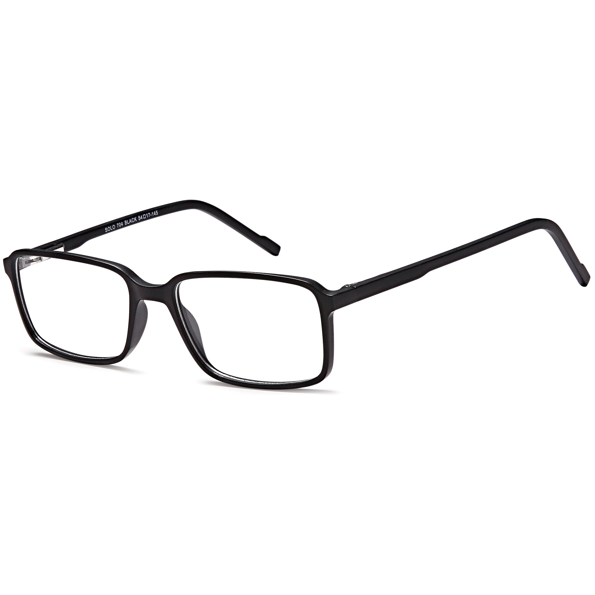Solo SOLO 704 Black Plastic Glasses – Men Full Rim Eyewear