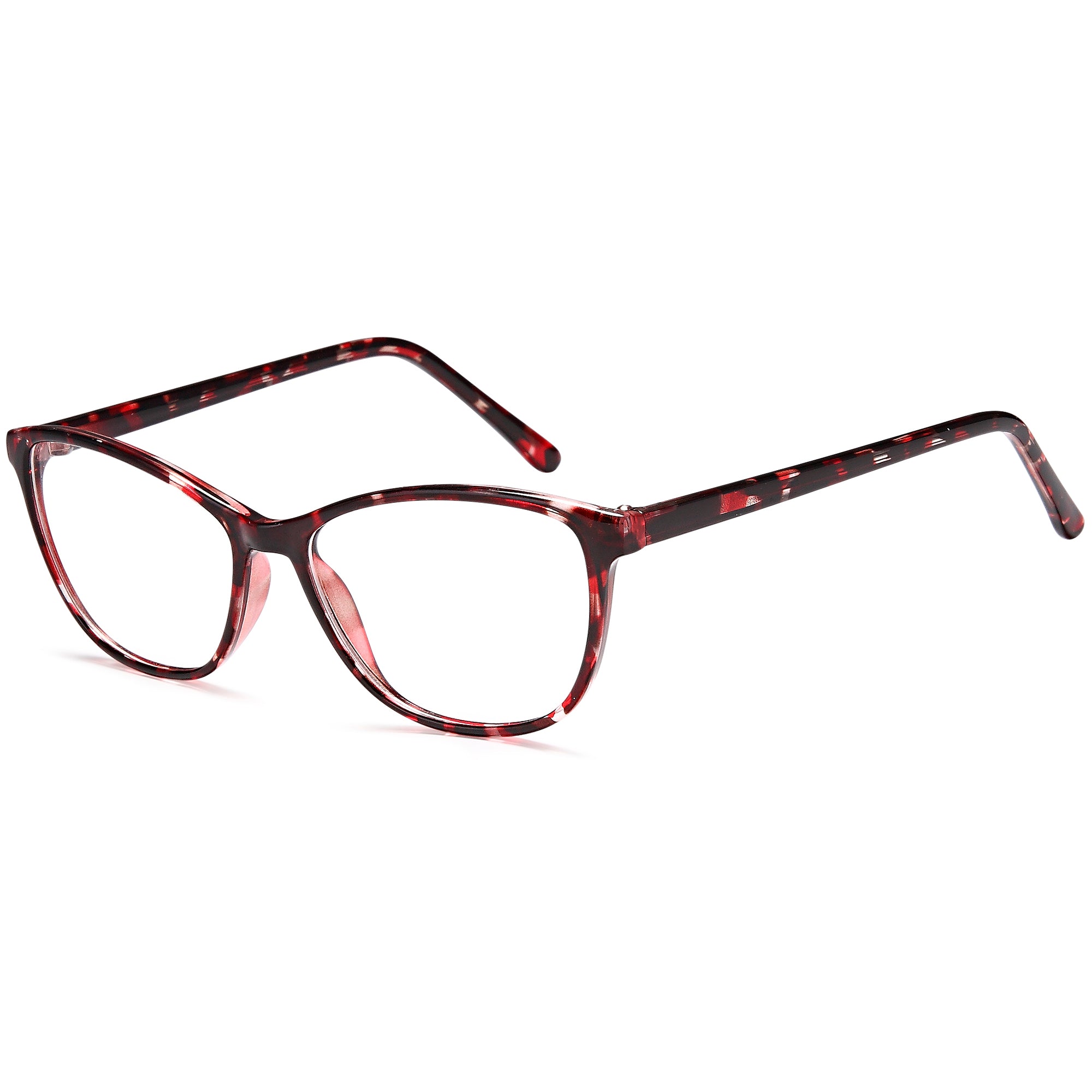 Solo SOLO 819 Burgundy Plastic Glasses – Women Full Rim Eyewear