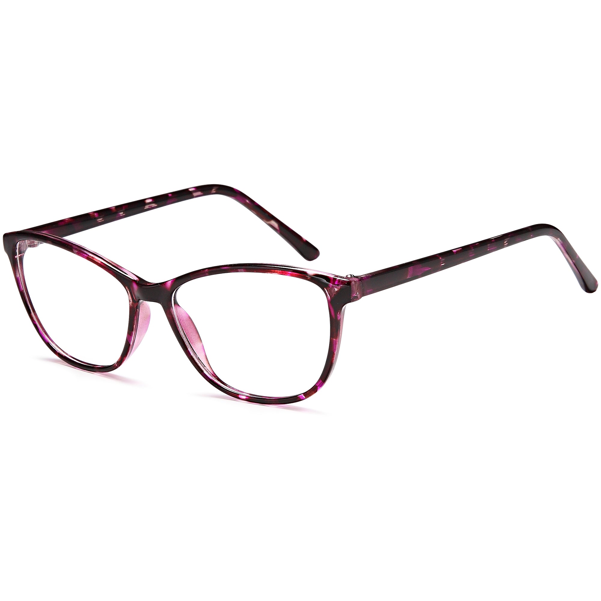 Solo SOLO 819 Purple Plastic Glasses – Women Full Rim Eyewear