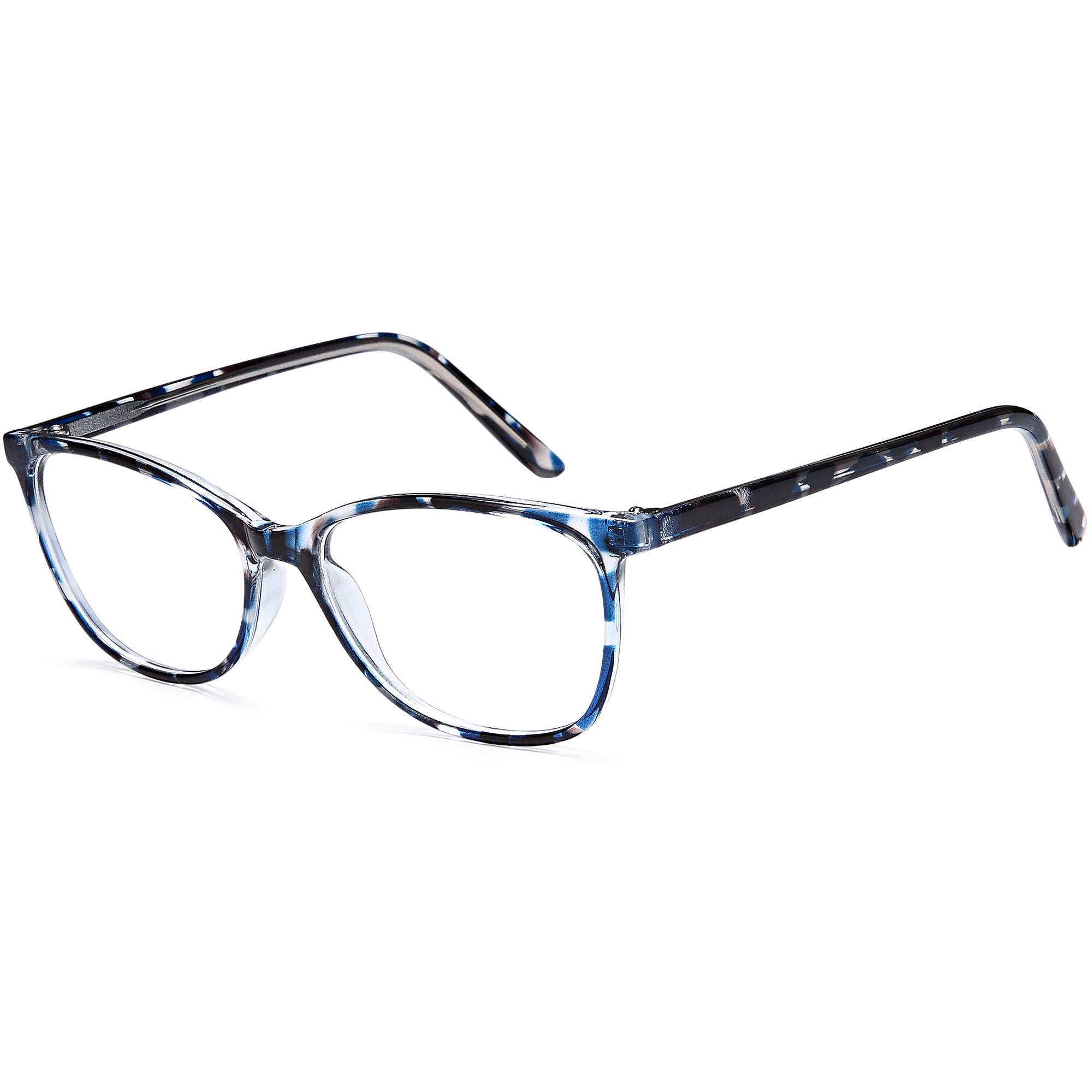 Solo SOLO 821 Blue Plastic Glasses – Women Full Rim Eyewear