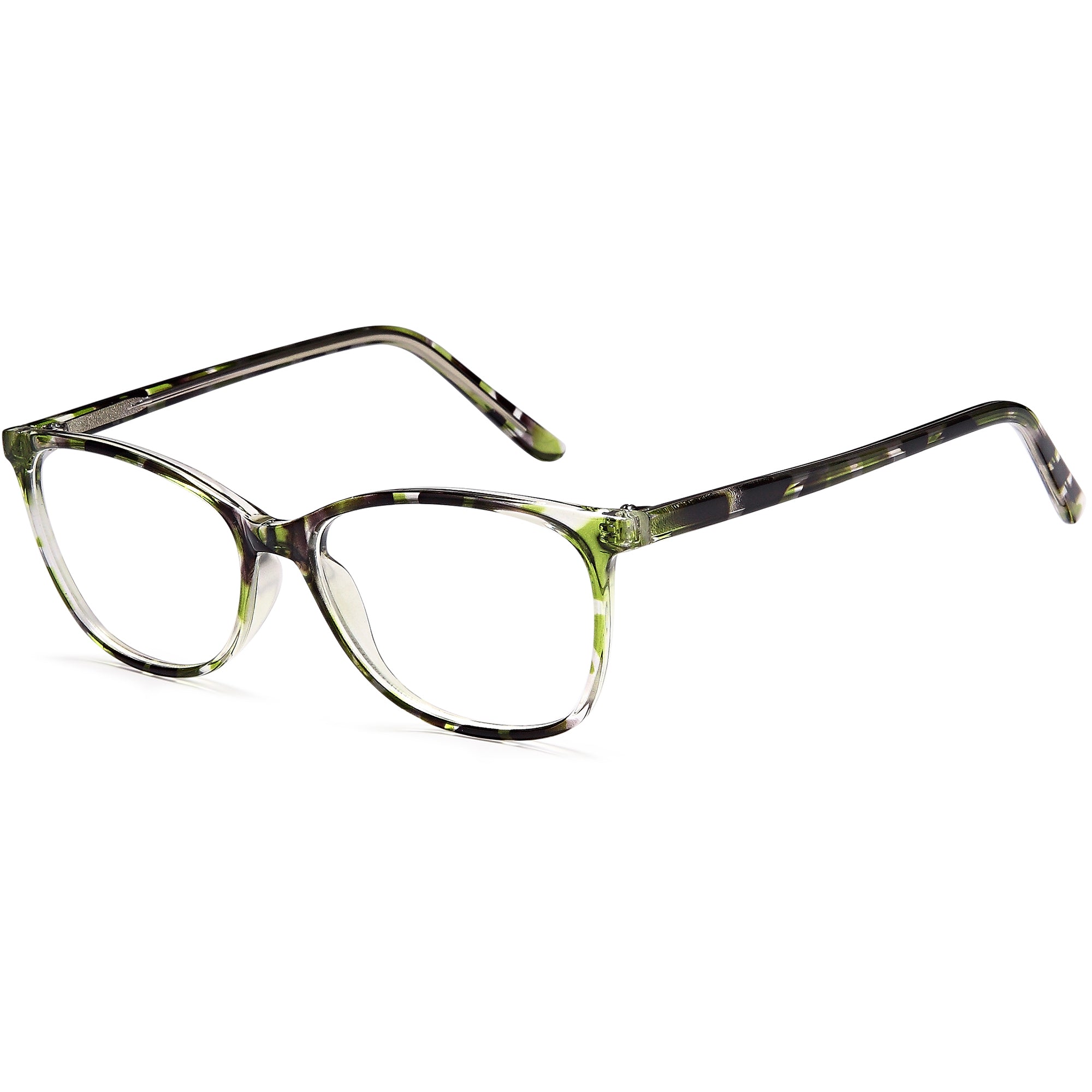 Solo SOLO 821 Green Plastic Glasses – Women Full Rim Eyewear