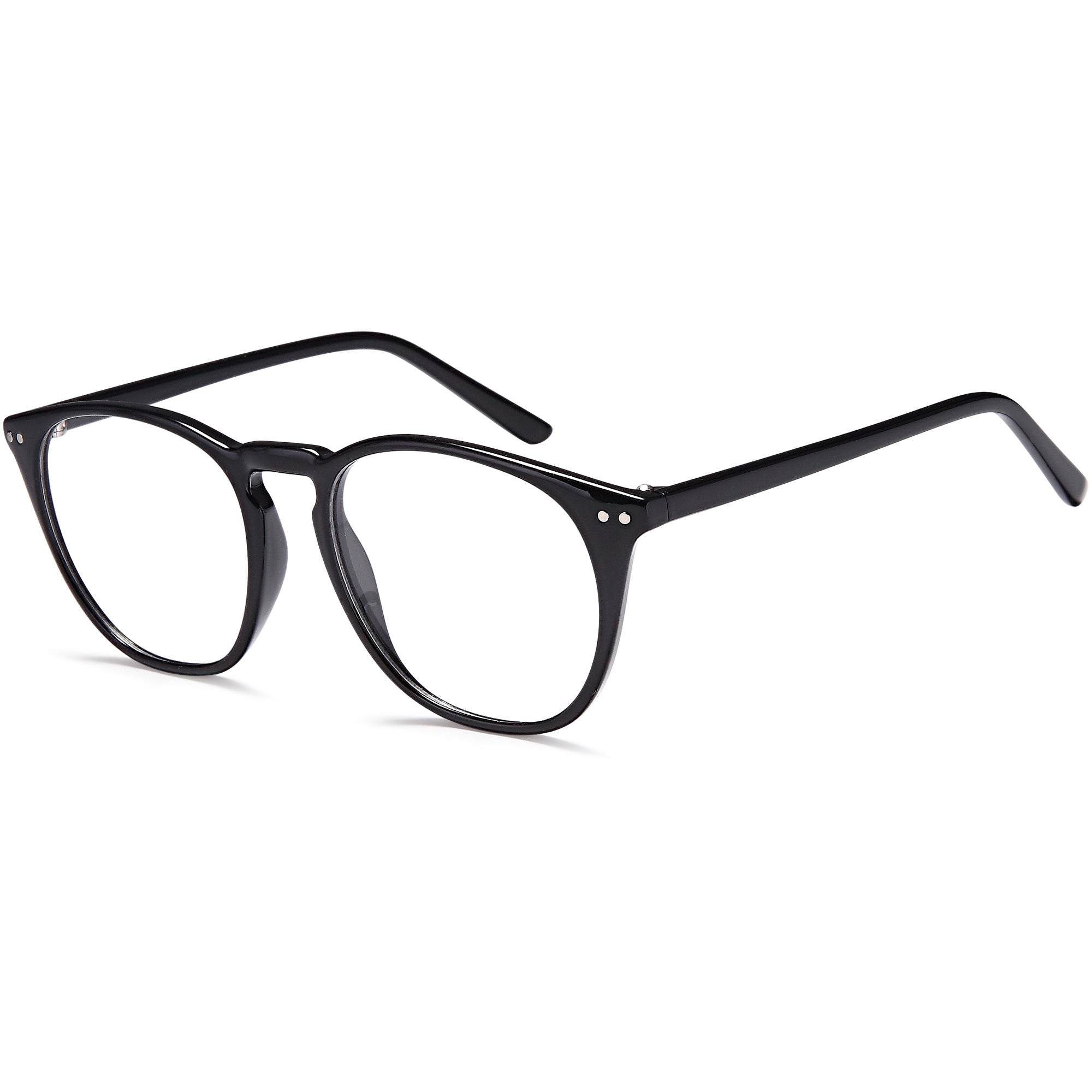 Solo SOLO 822 Black Plastic Glasses – Unisex Full Rim Eyewear