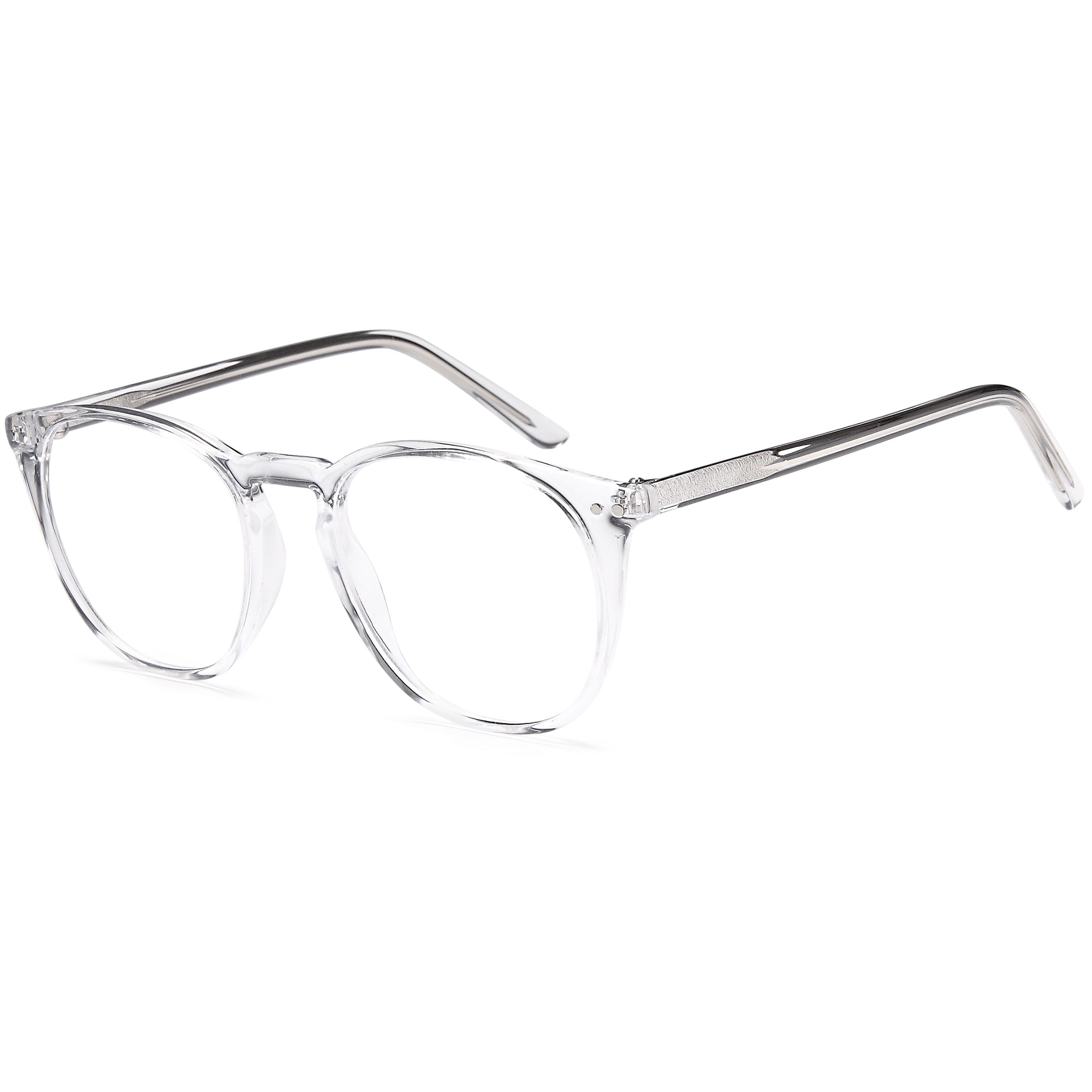 Solo SOLO 822 Crystal Plastic Glasses – Unisex Full Rim Eyewear