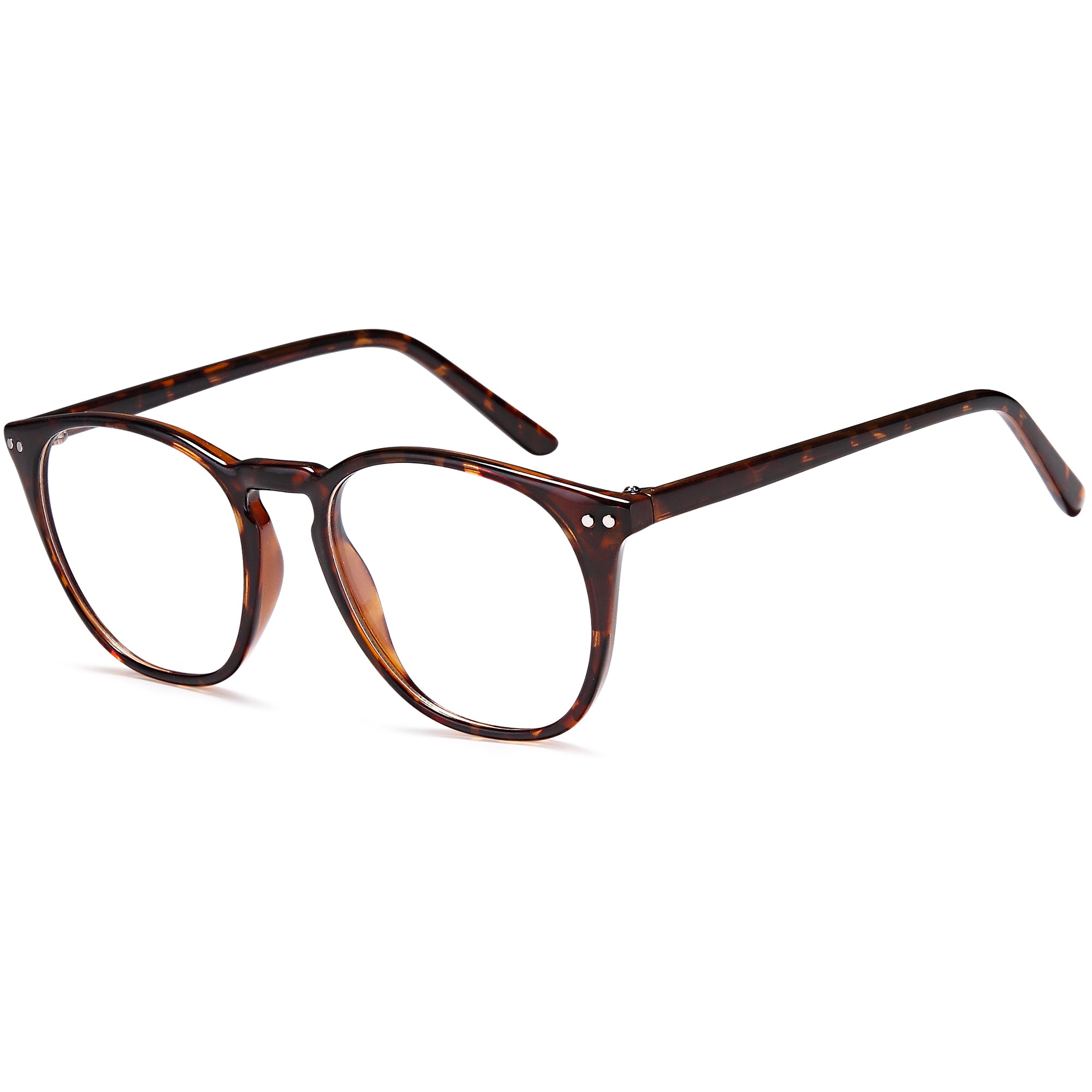 Solo SOLO 822 Havana Plastic Glasses – Unisex Full Rim Eyewear