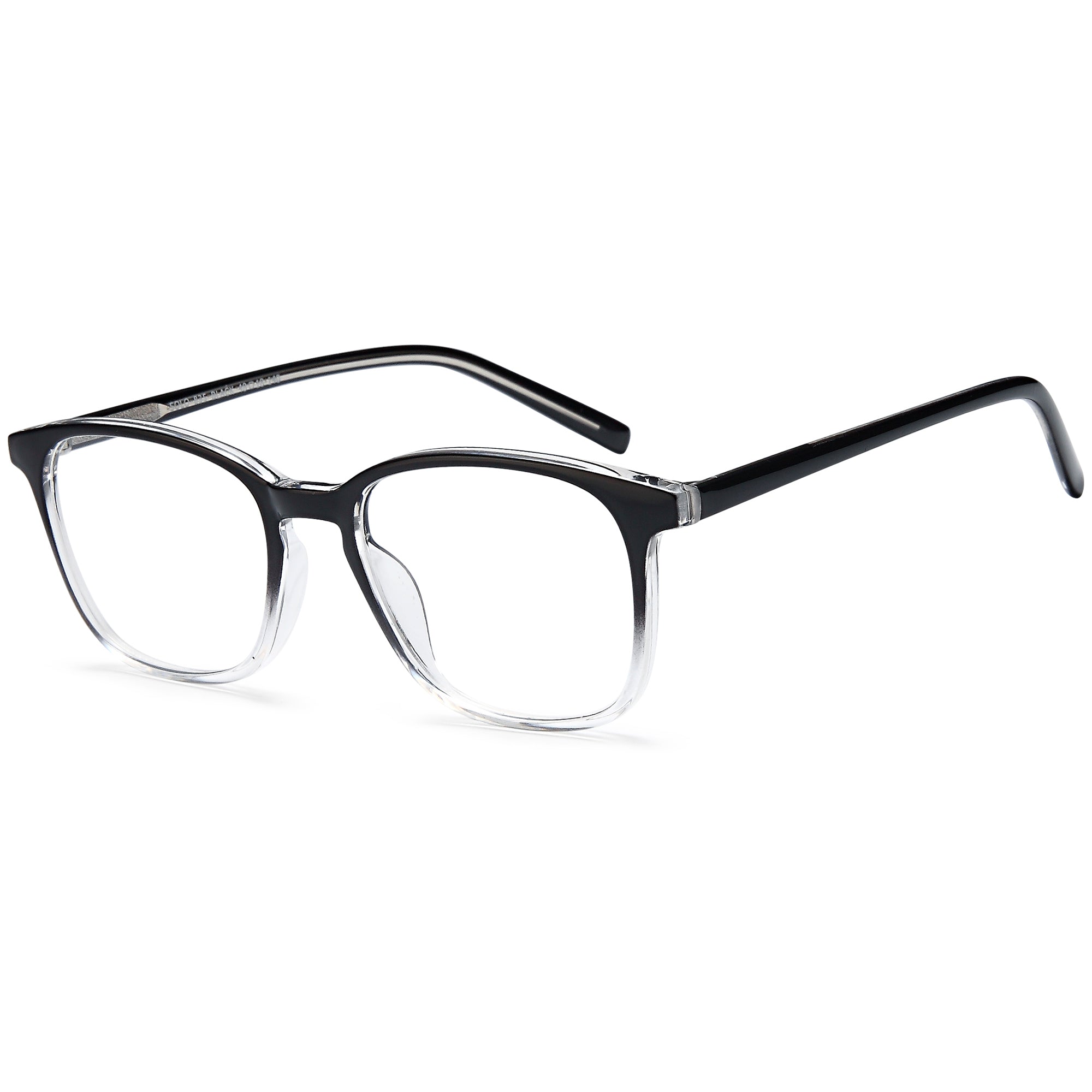Solo SOLO 835 Black Plastic Glasses – Unisex Full Rim Eyewear