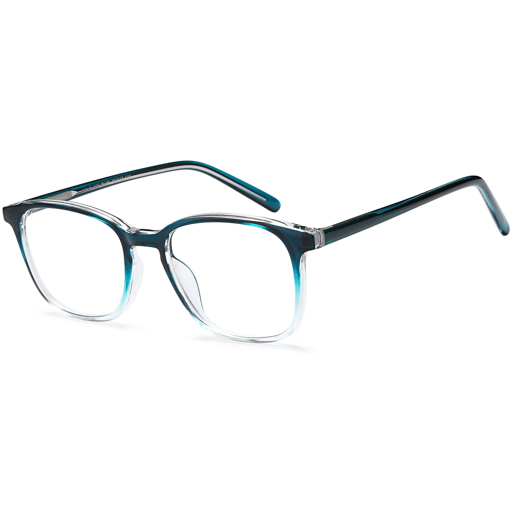 Solo SOLO 835 Blue Plastic Glasses – Unisex Full Rim Eyewear