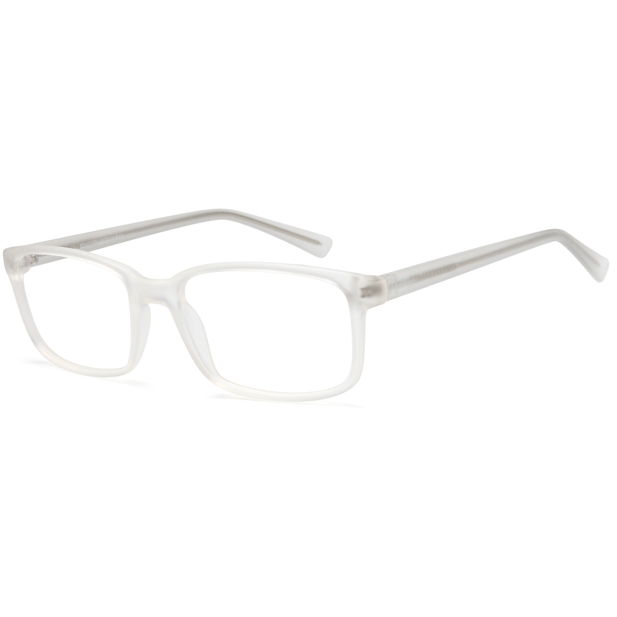 Solo SOLO 842 Crystal Plastic Glasses – Men Full Rim Eyewear