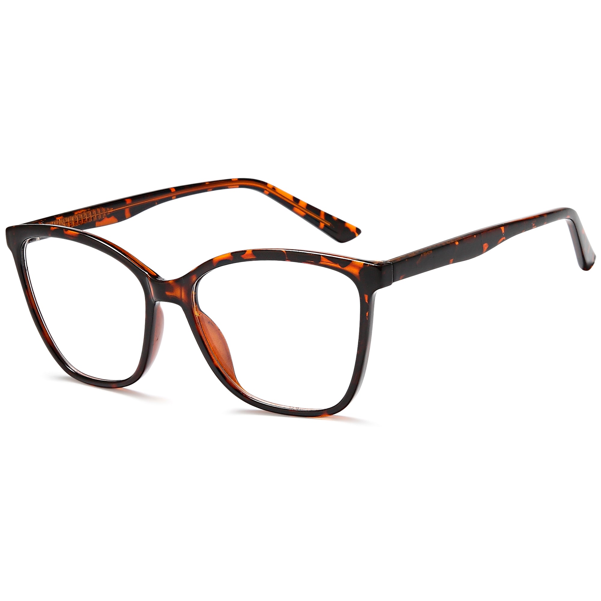 Solo SOLO 843 Havana Plastic Glasses – Women Full Rim Eyewear