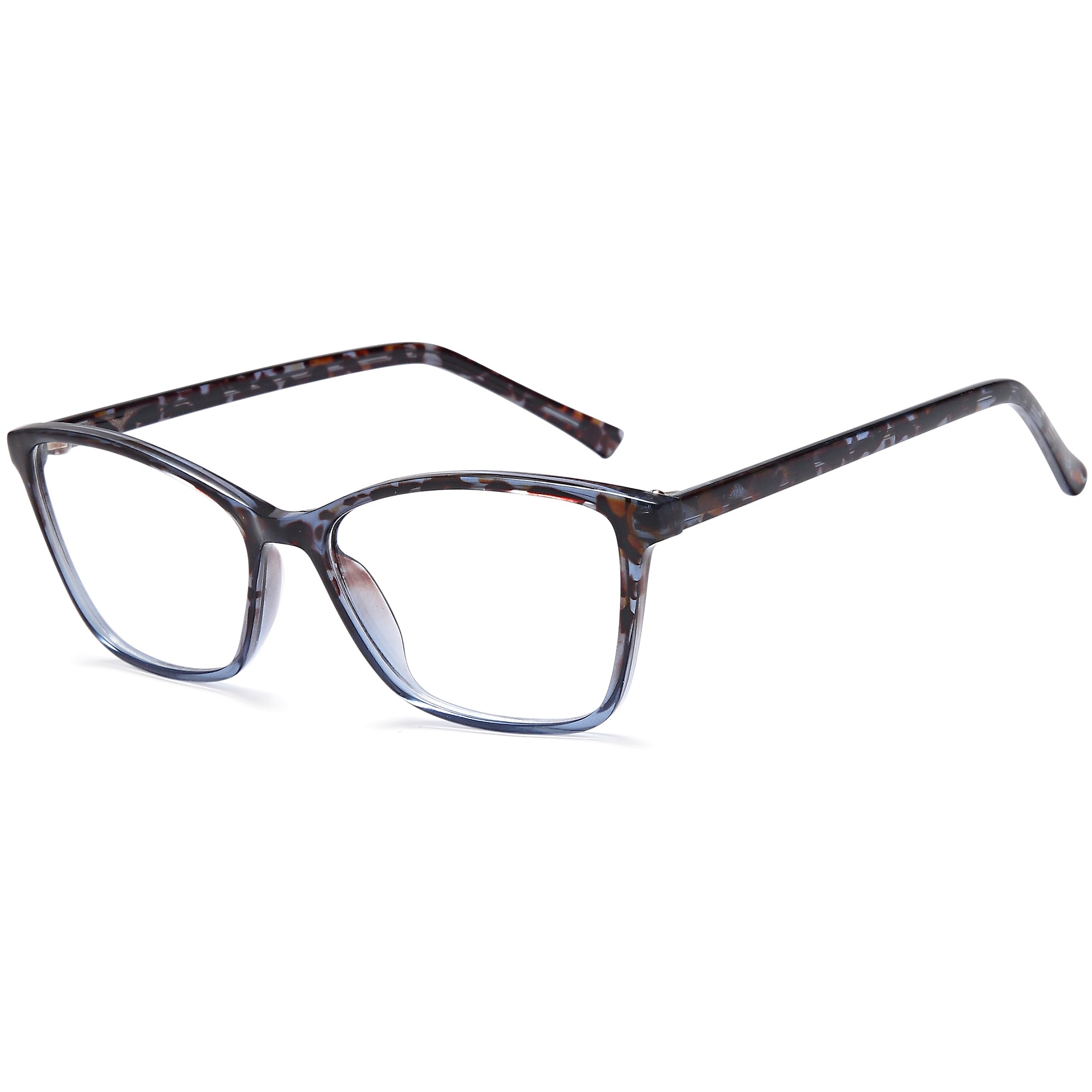 Solo SOLO 845 Blue Plastic Glasses – Women Full Rim Eyewear