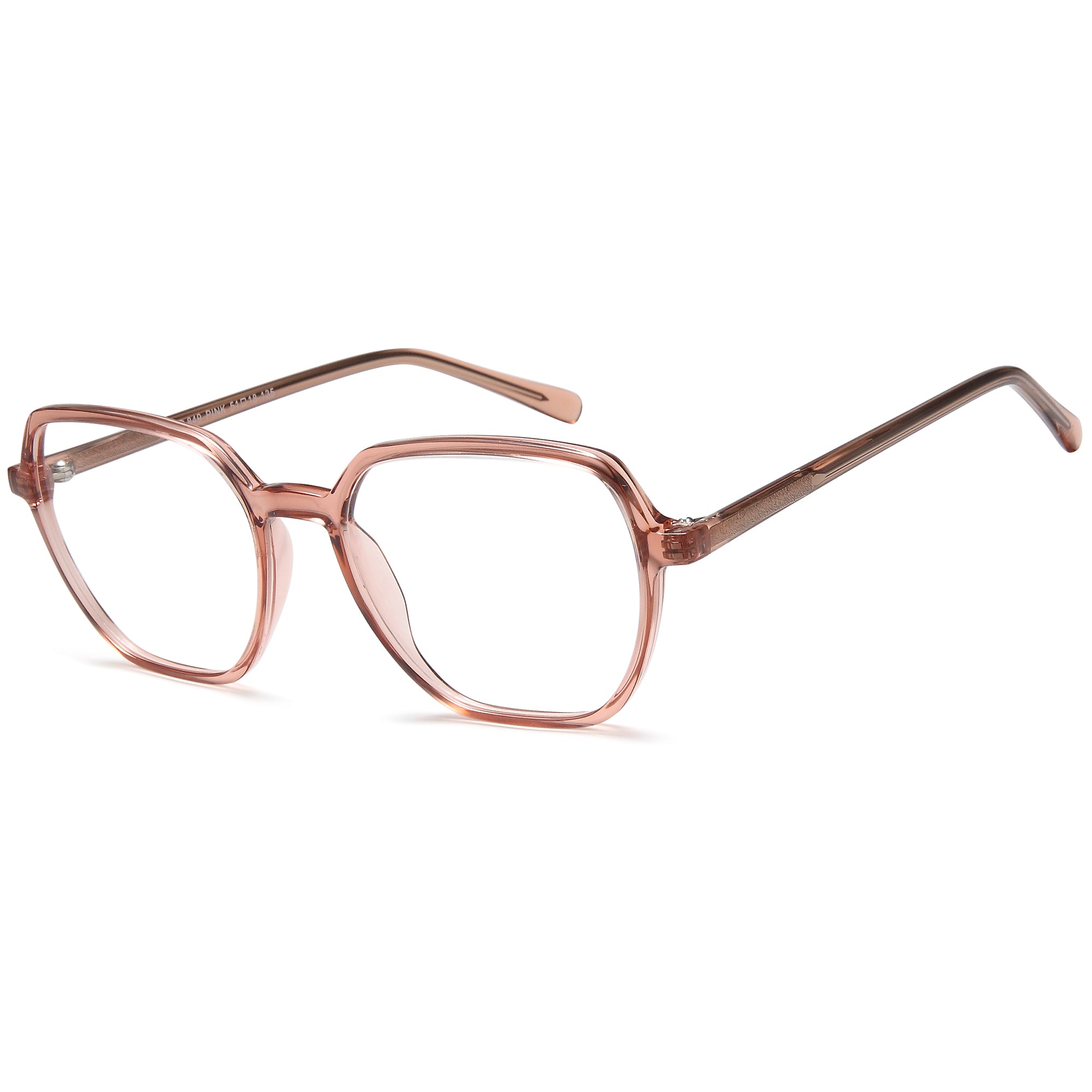 Solo SOLO 849 Pink Plastic Glasses – Women Full Rim Eyewear
