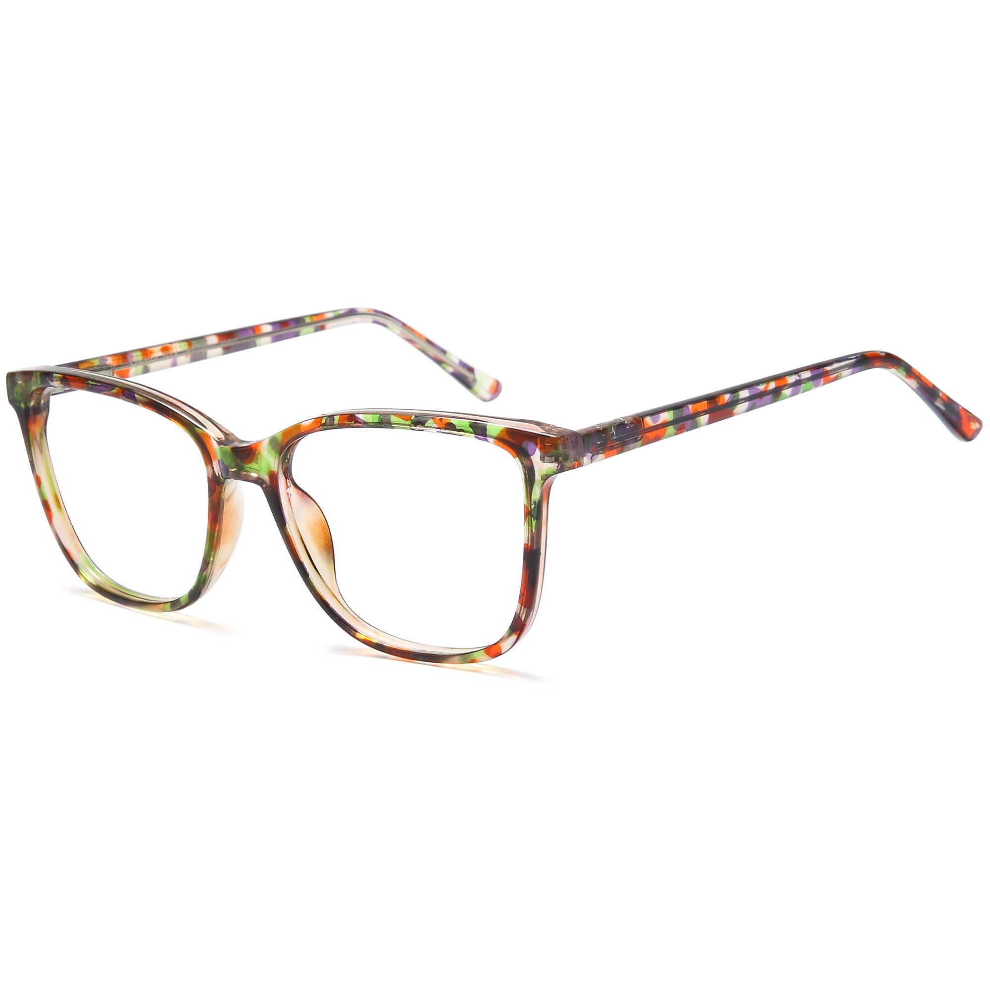 Solo SOLO 850 Green Plastic Glasses – Women Full Rim Eyewear
