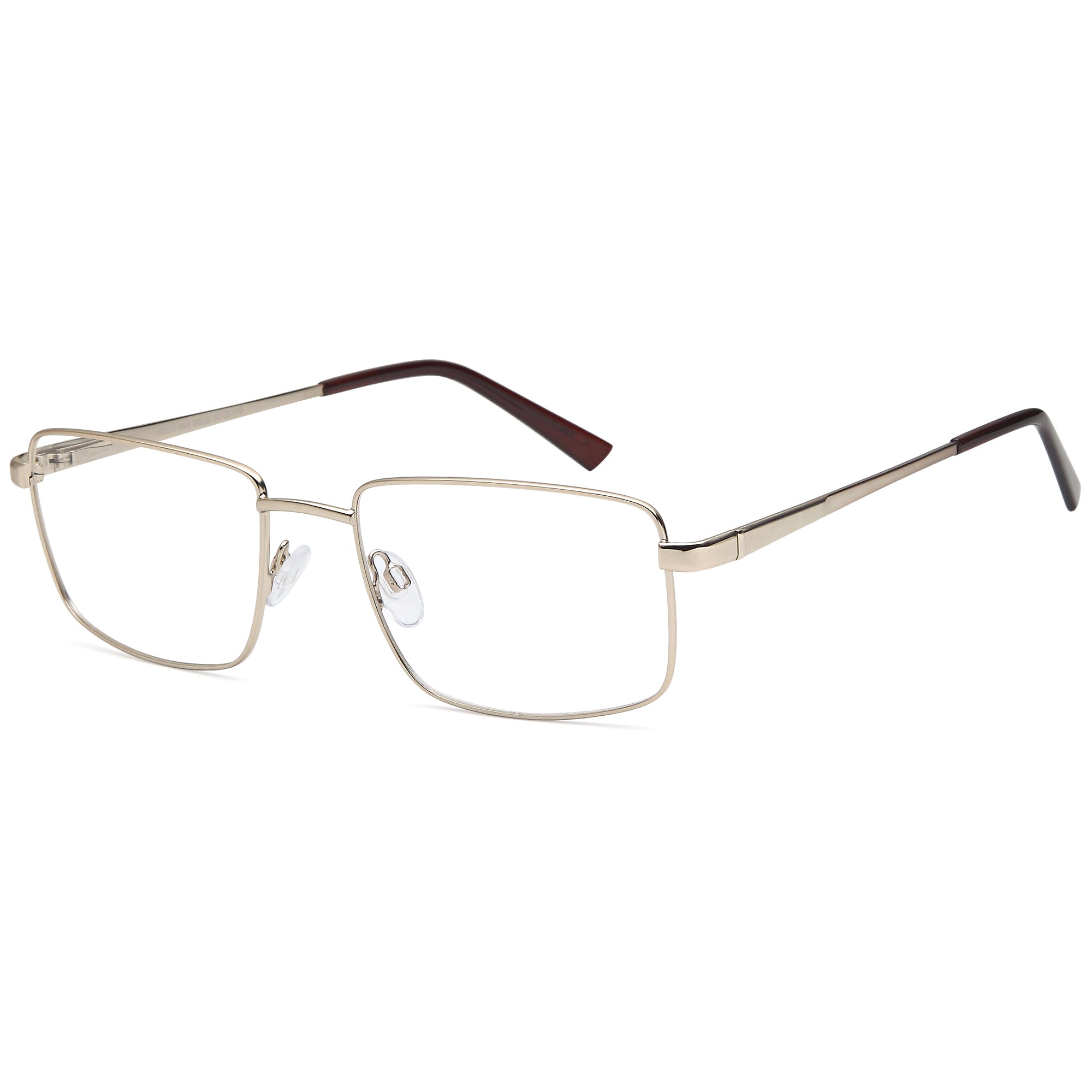 Solo SOLO 053 Gold Metal Glasses – Men Full Rim Eyewear