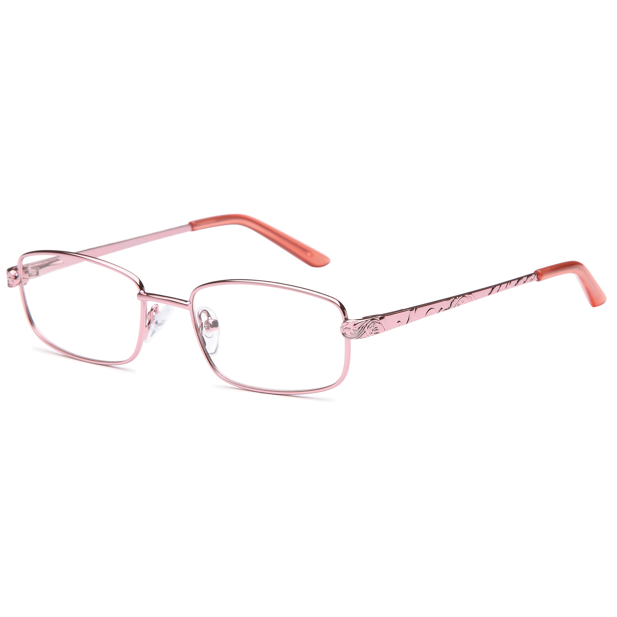 Solo SOLO 213 Pink Metal Glasses – Women Full Rim Eyewear