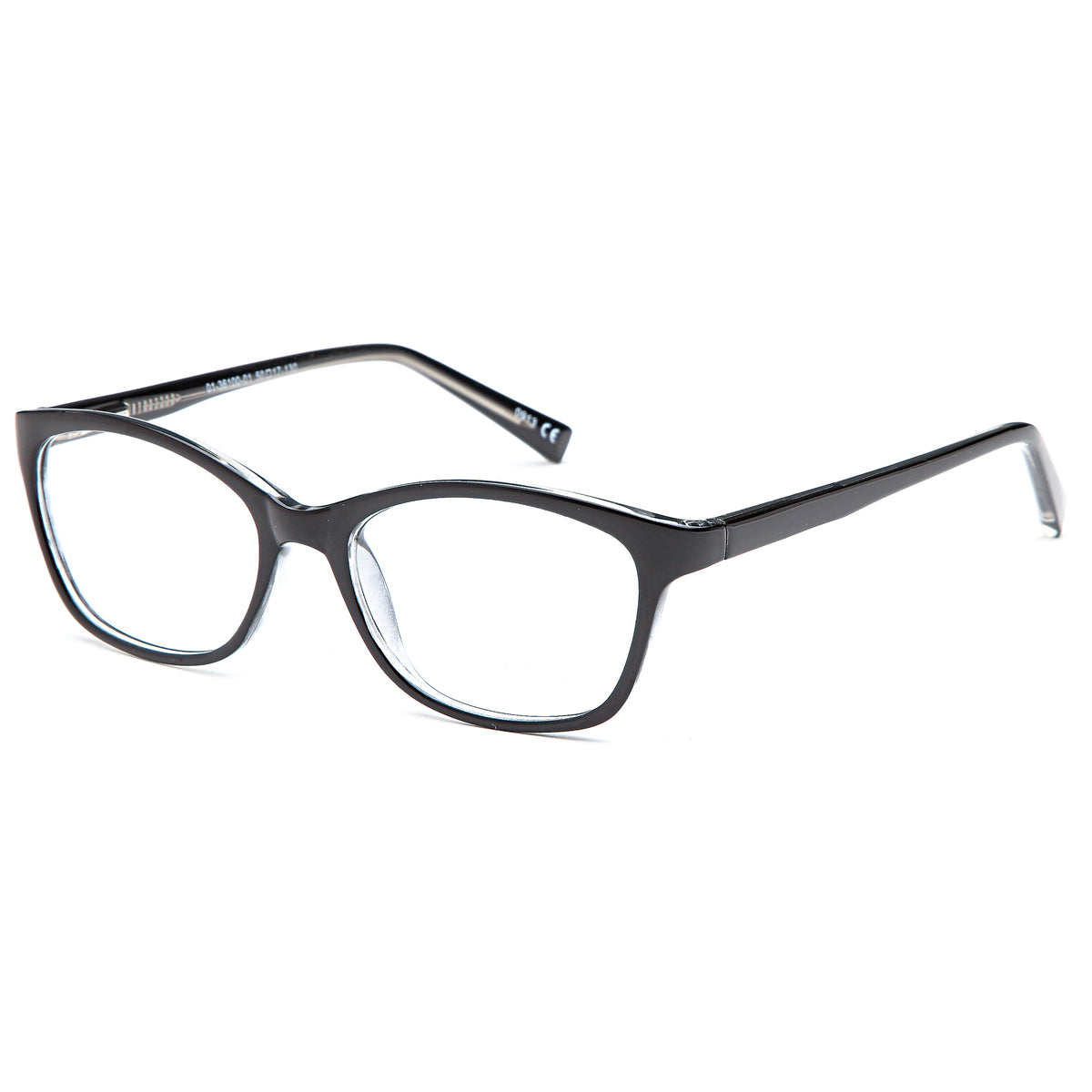 SOLO 568 Black Square Plastic Glasses – Women Full Rim Eyewear