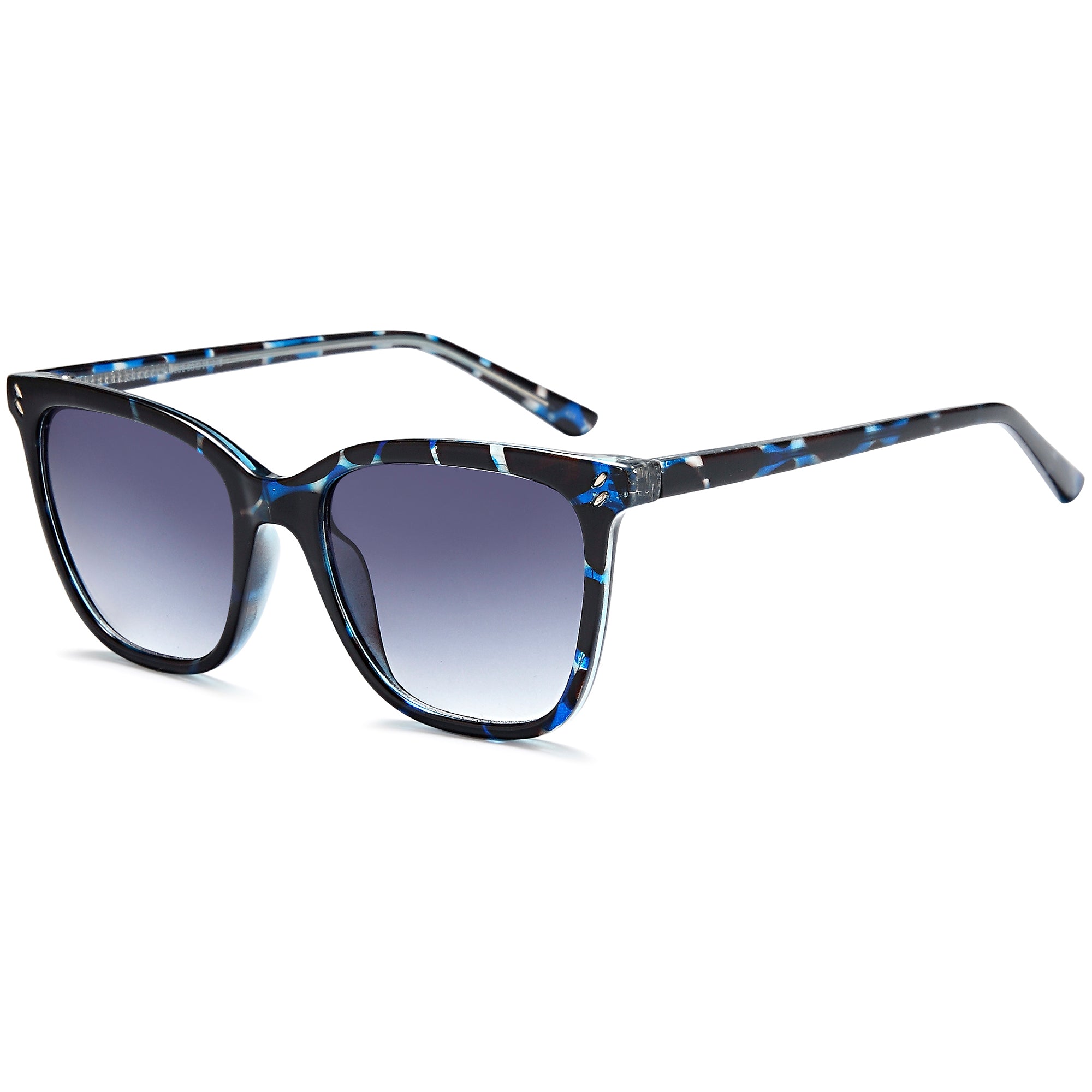 Solo Sun SUN59 Blue Plastic Glasses – Women Full Rim Eyewear