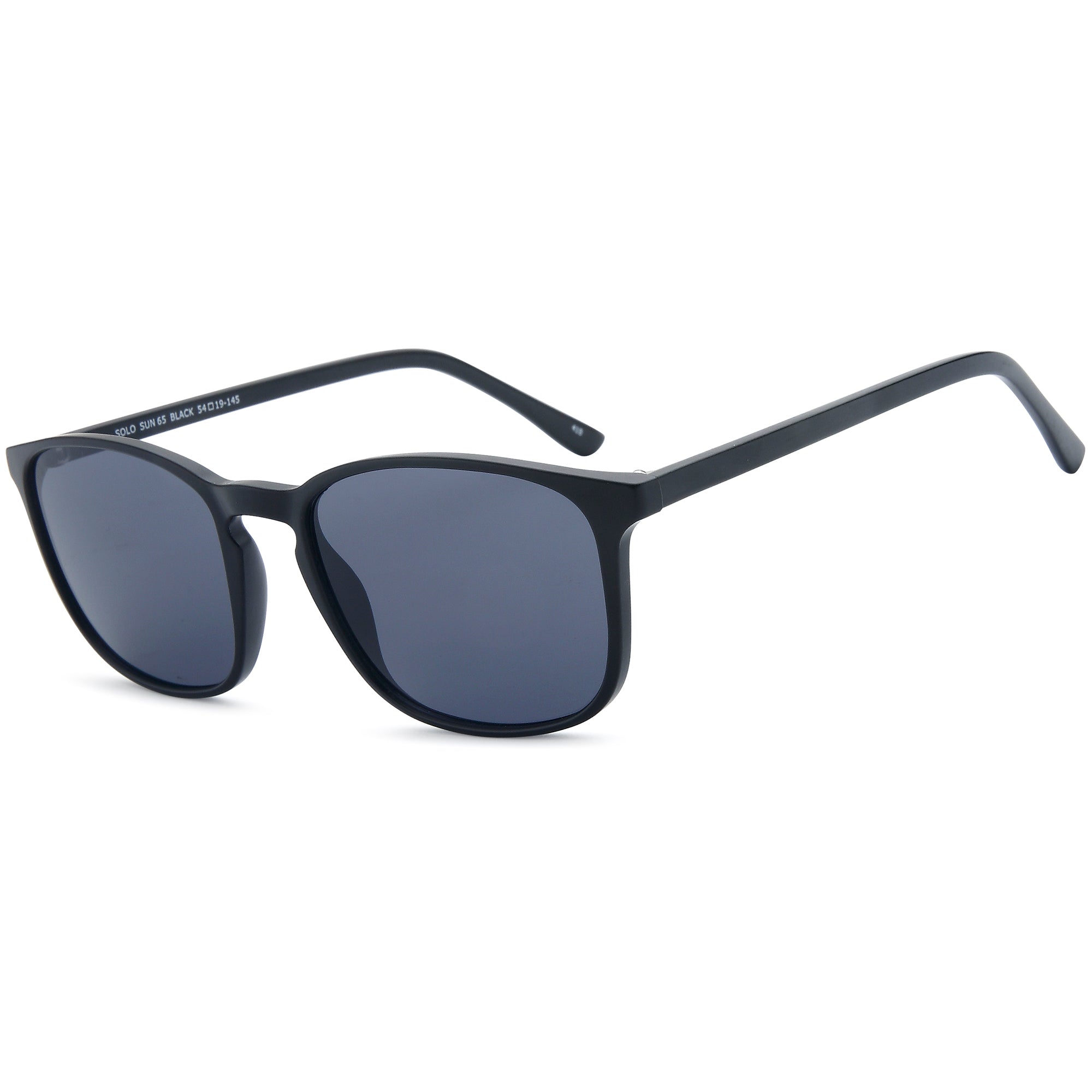 Solo Sun SUN65 Black Plastic Glasses – Men Full Rim Eyewear
