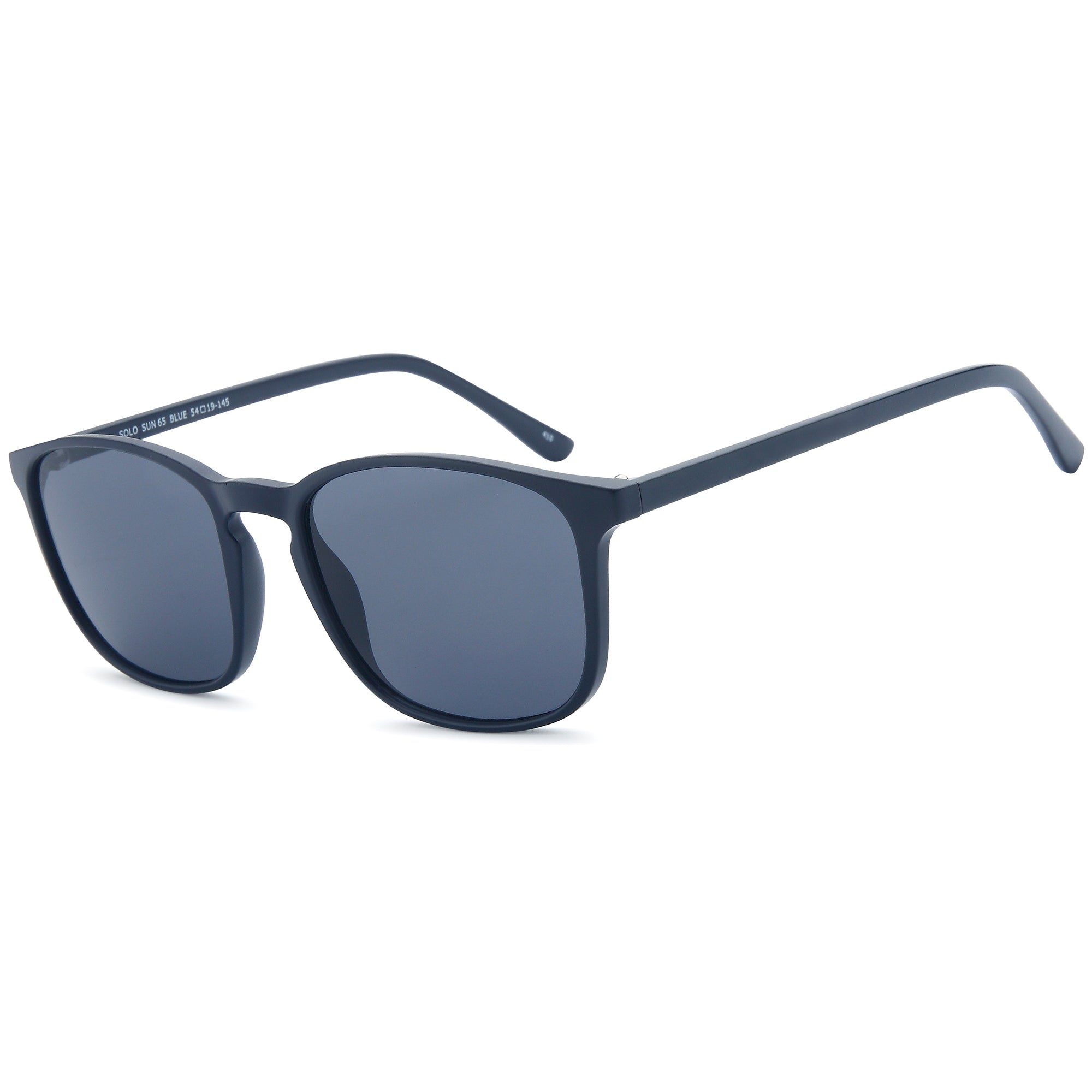 Solo Sun SUN65 Blue Plastic Glasses – Men Full Rim Eyewear