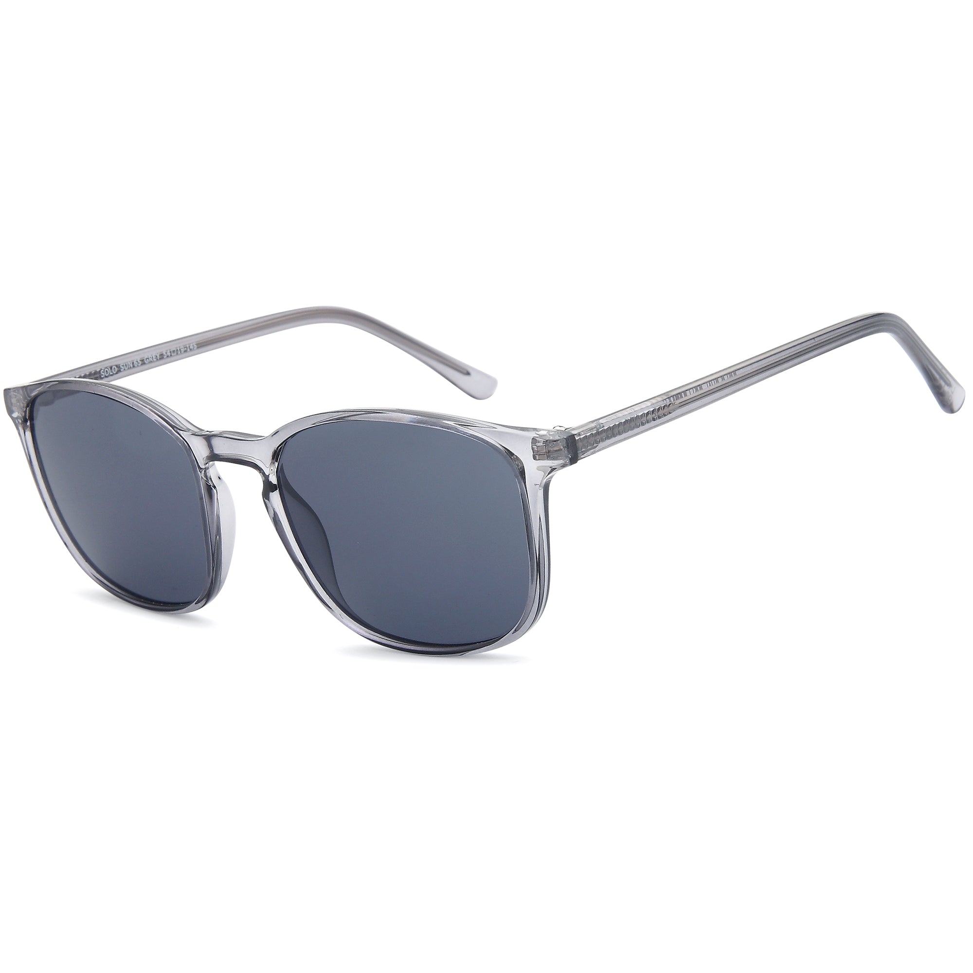 Solo Sun SUN65 Grey Plastic Glasses – Men Full Rim Eyewear