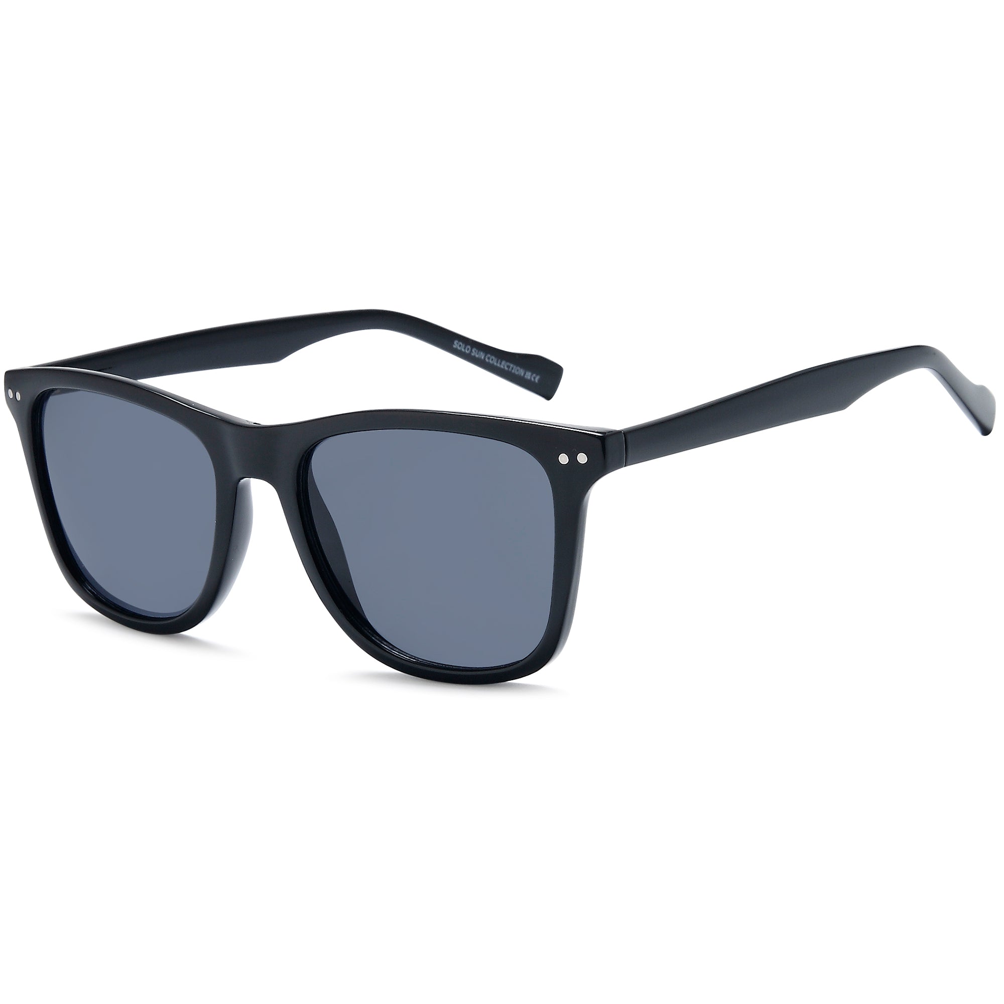 Solo Sun SUN57 Black Plastic Glasses – Men Full Rim Eyewear