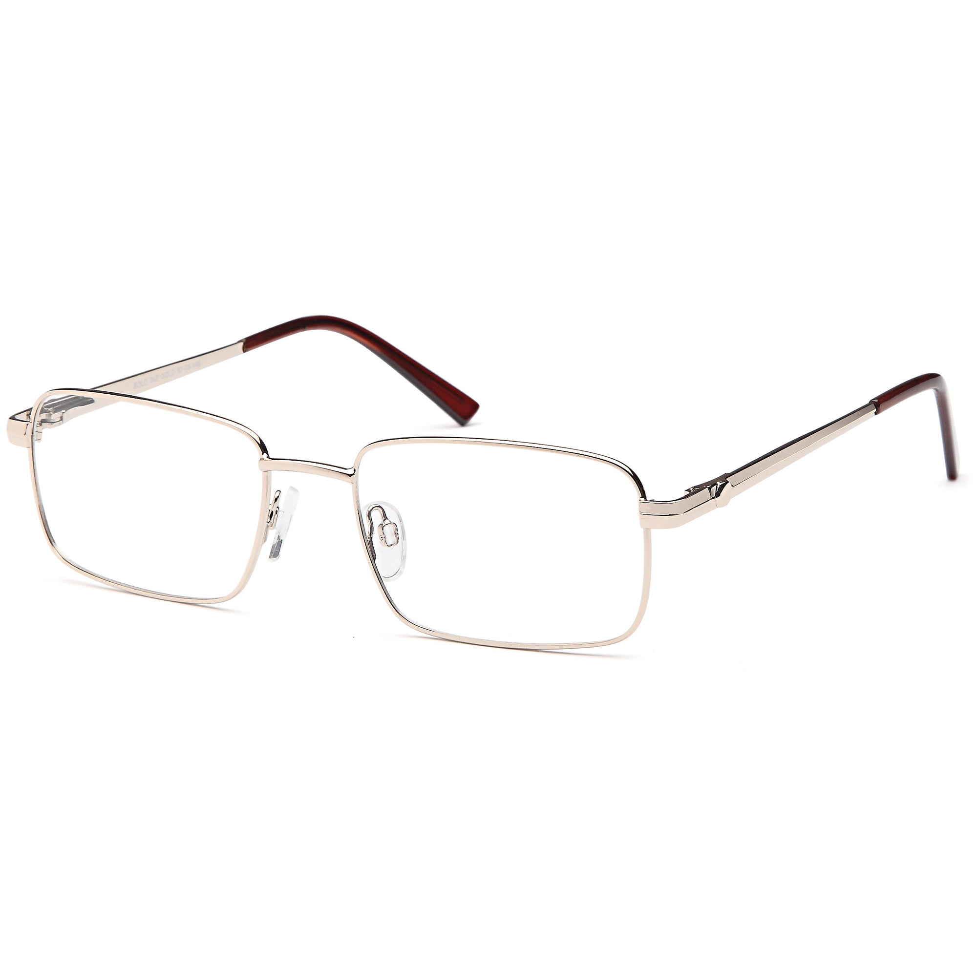 Solo SOLO 043 Gold Metal Glasses – Men Full Rim Eyewear